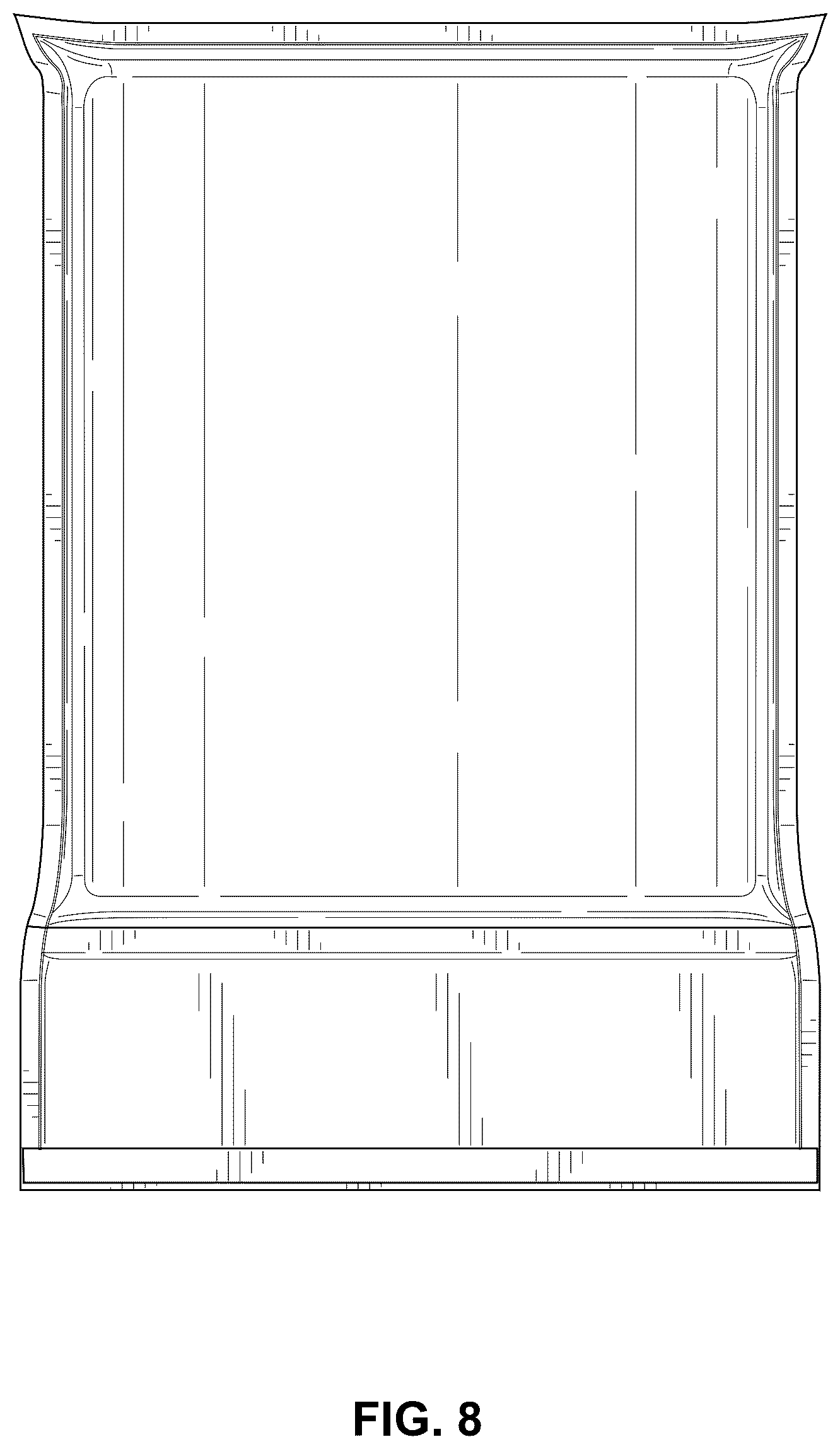 Patent USD1043816 Figure 6 – Shipping envelope with adhesive cover