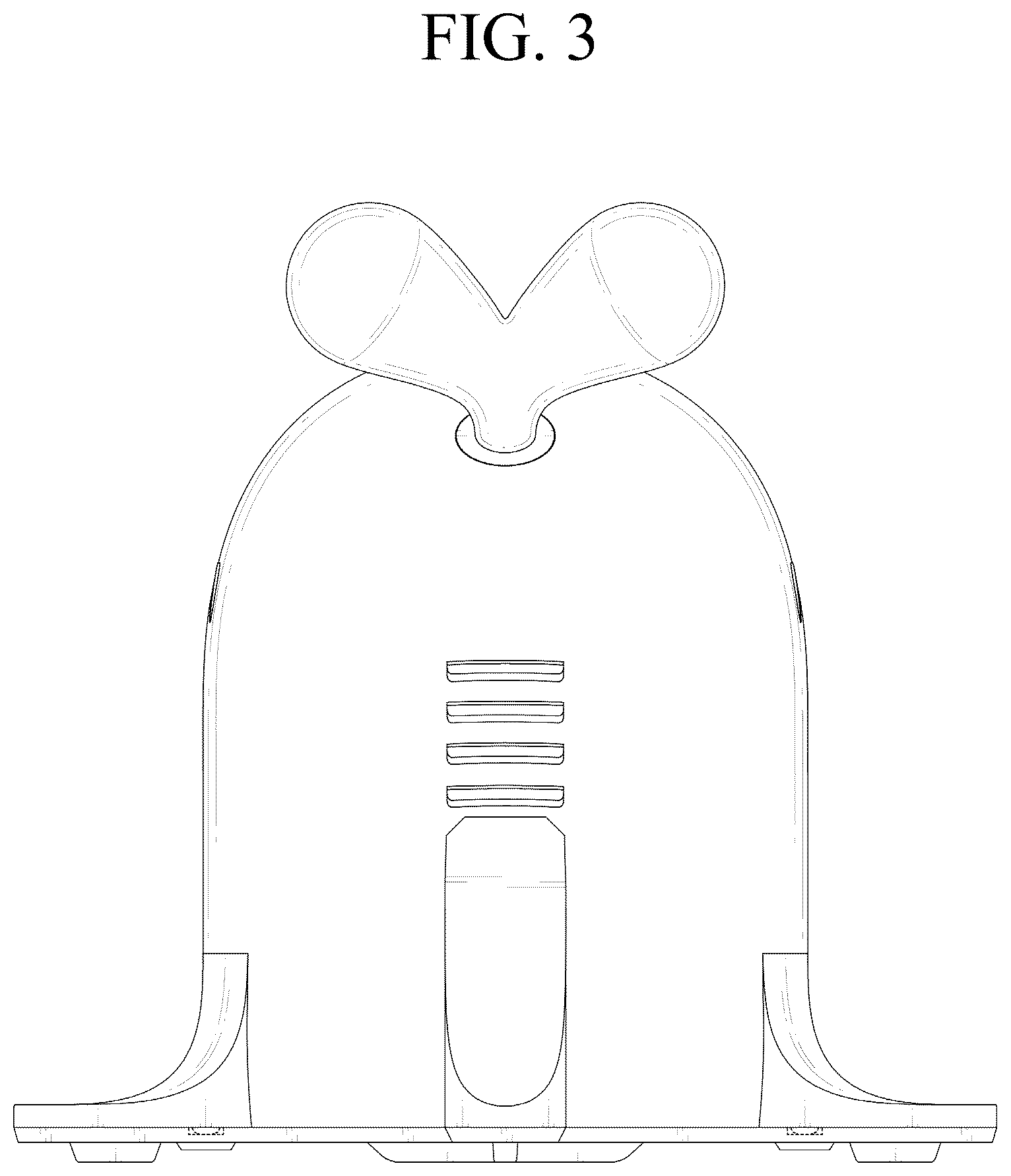 Patent USD1043818 Figure 3 – Toothbrushing and handwashing training device