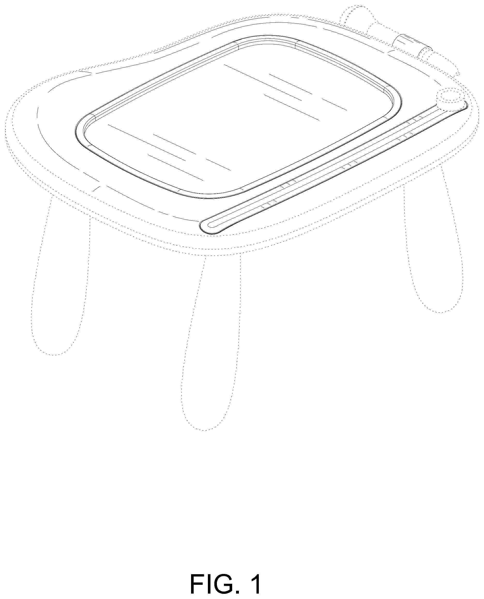 Patent USD1043826 Figure 1 – Writing tablet