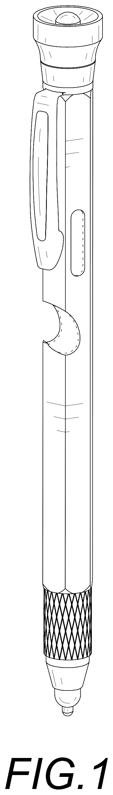Patent USD1043827 Figure 1 – Pen