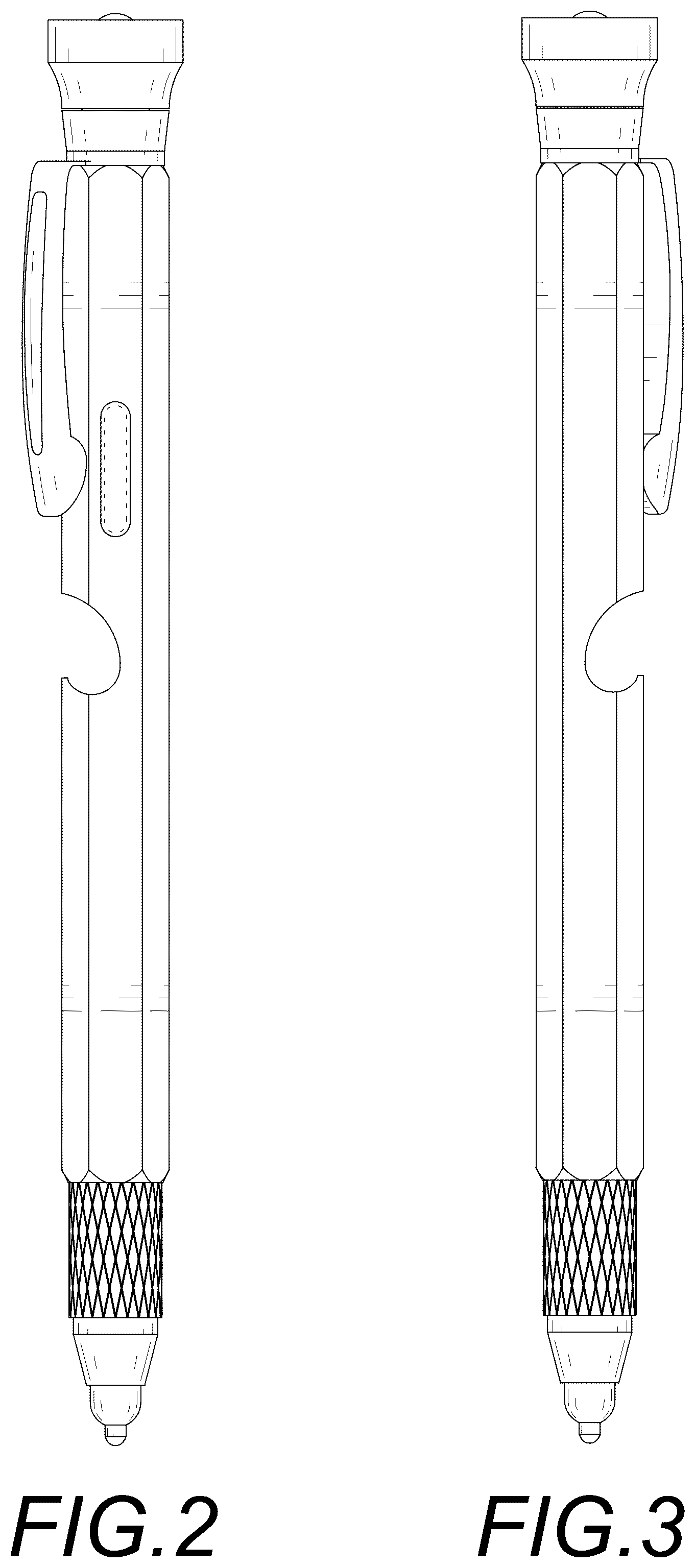 Patent USD1043827 Figure 2 – Pen