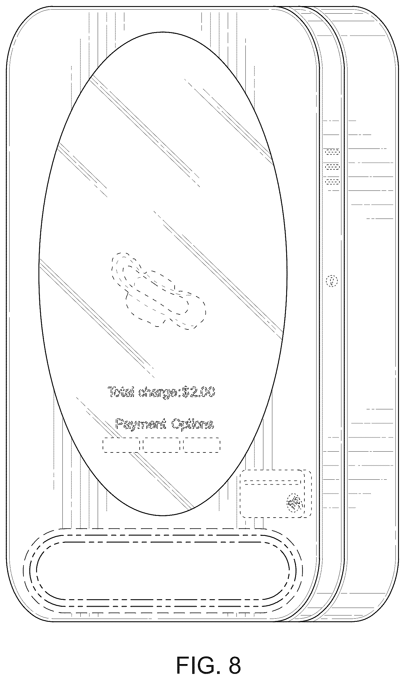 Patent USD1043829 Figure 6 – Smart vending machine