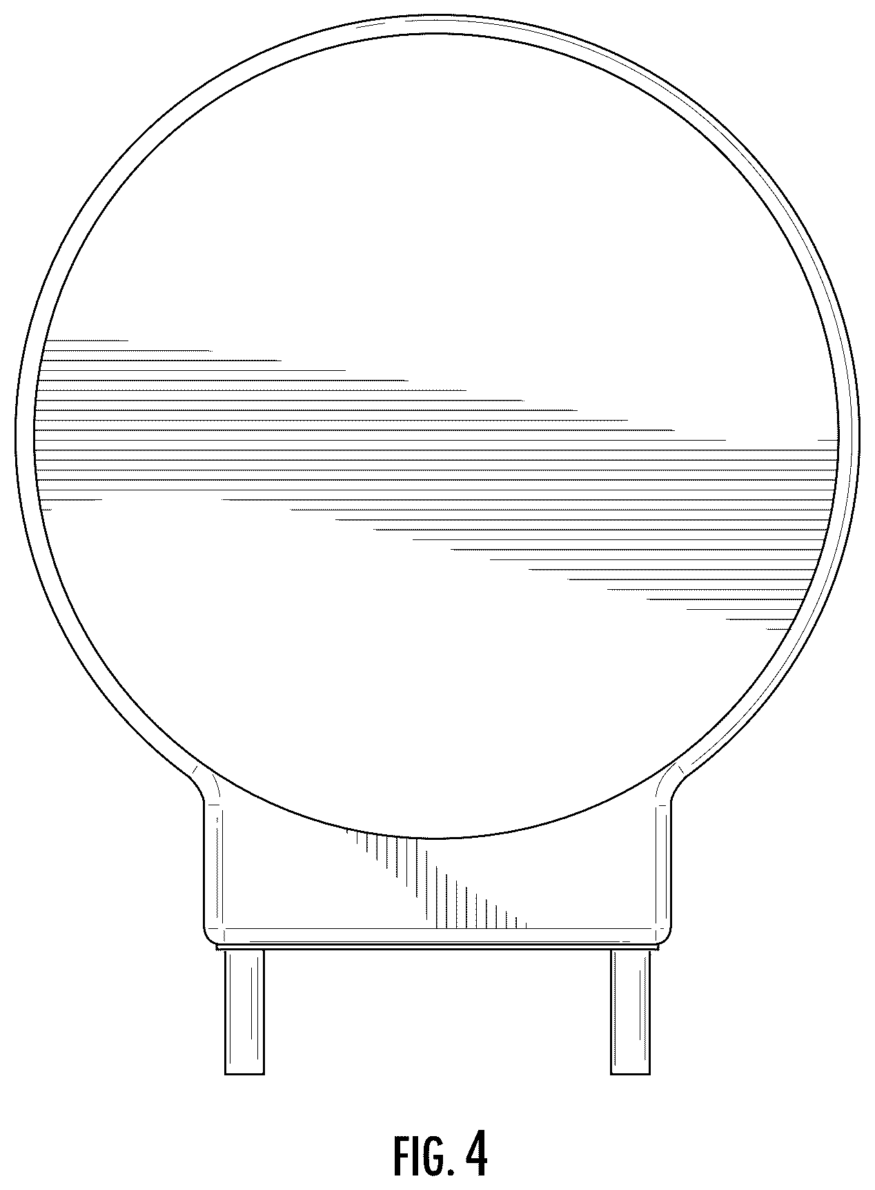 Patent USD1043830 Figure 4 – Vehicle-mounted sign