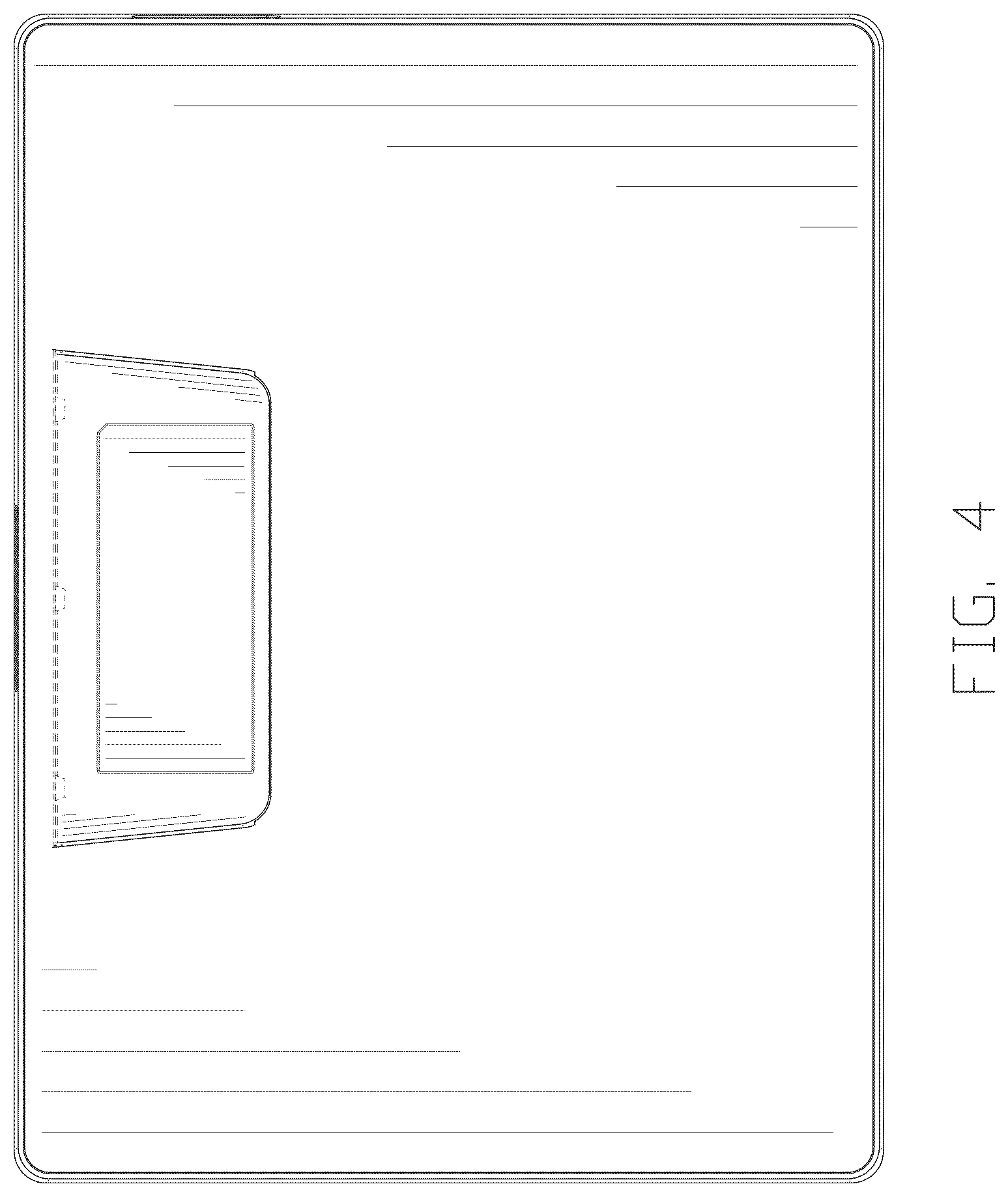 Patent USD1043832 Figure 4 – Electronic shelf label