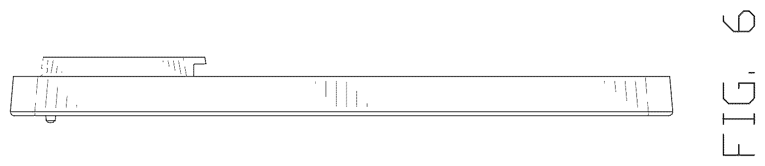 Patent USD1043832 Figure 6 – Electronic shelf label