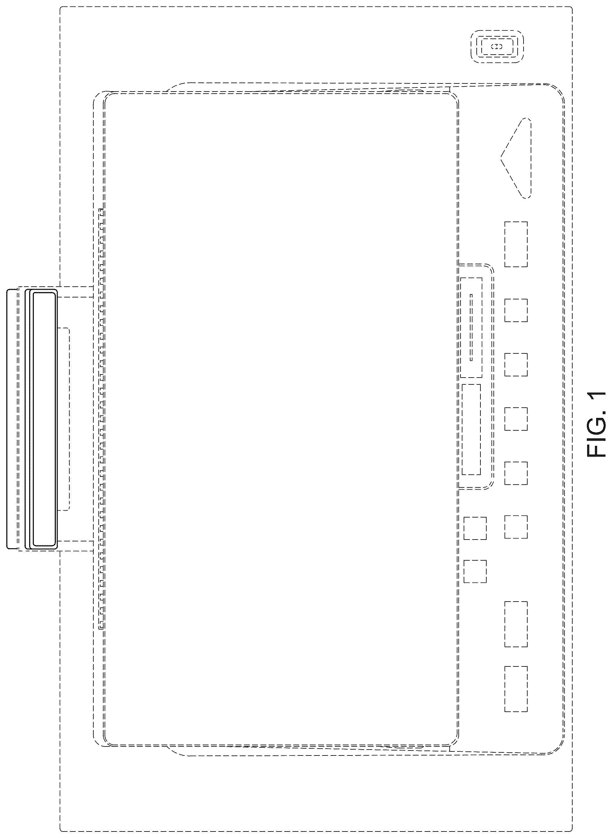 Patent USD1043834 Figure 1 – Bartop gaming console