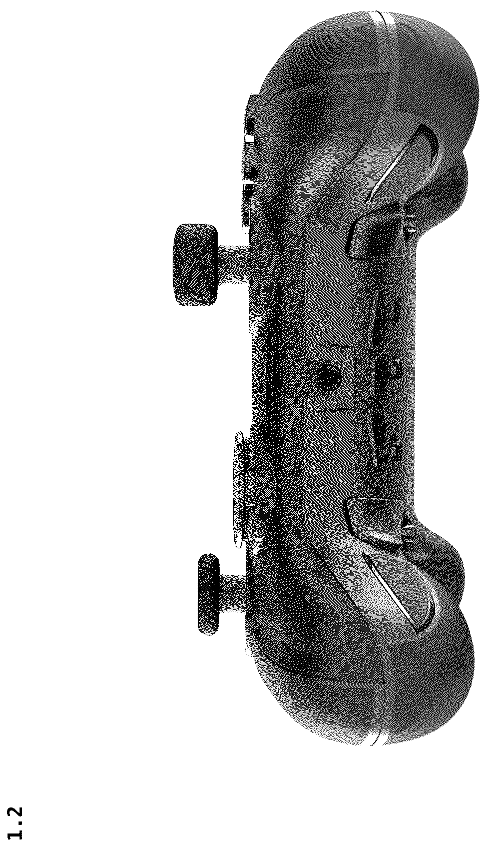 Patent USD1043837 Figure 2 – Electronic game accessory