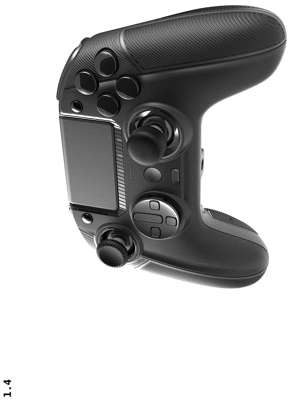 Patent USD1043837 Figure 4 – Electronic game accessory