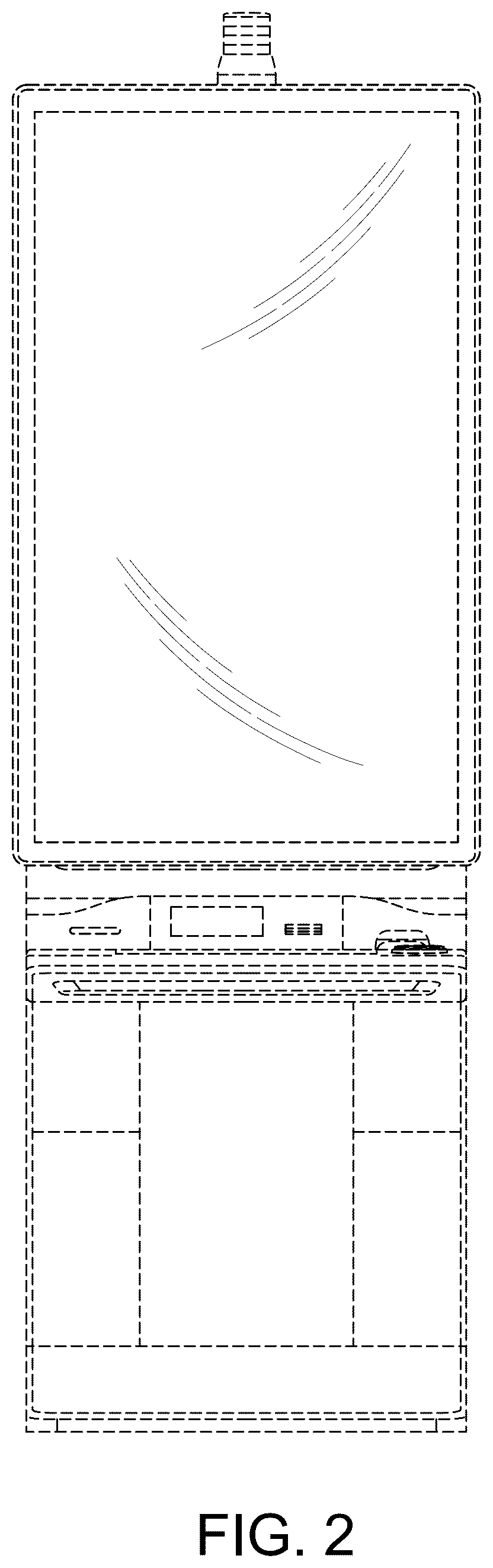 Patent USD1043838 Figure 2 – Gaming machine