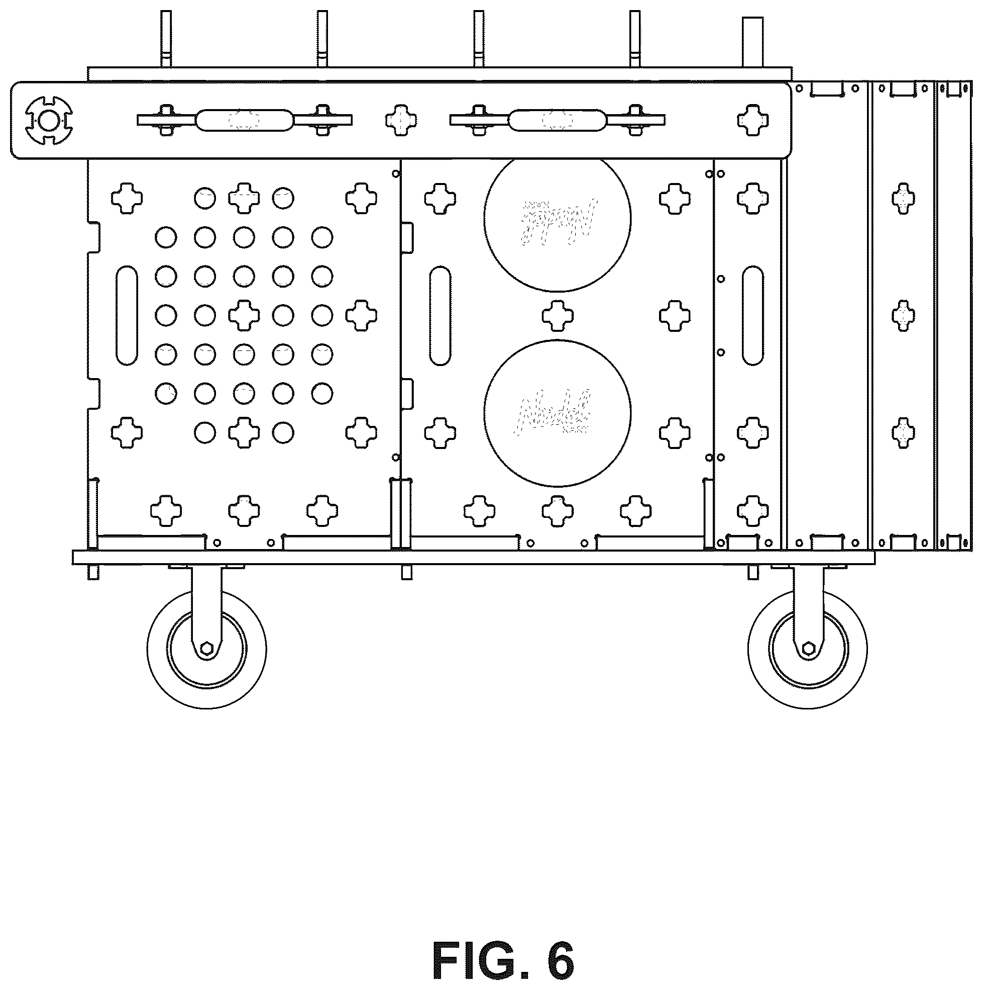 Patent USD1043842 Figure 6 – Child's trolley