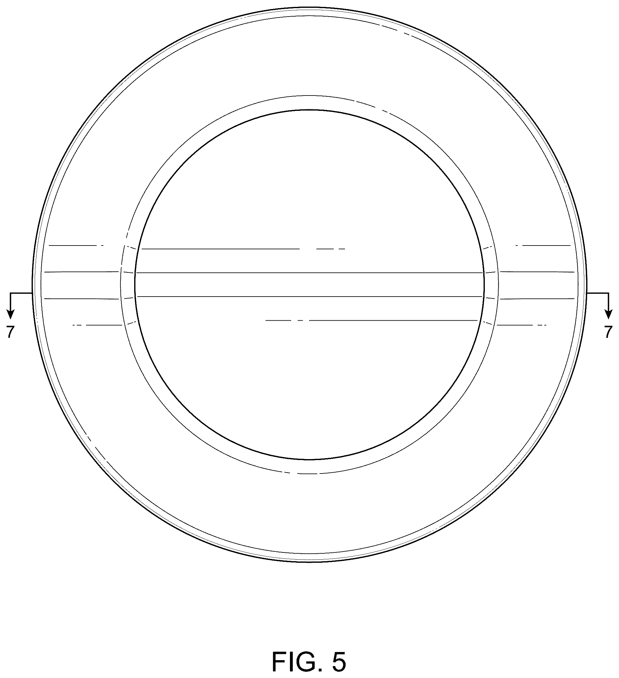 Patent USD1043843 Figure 5 – Toy disc