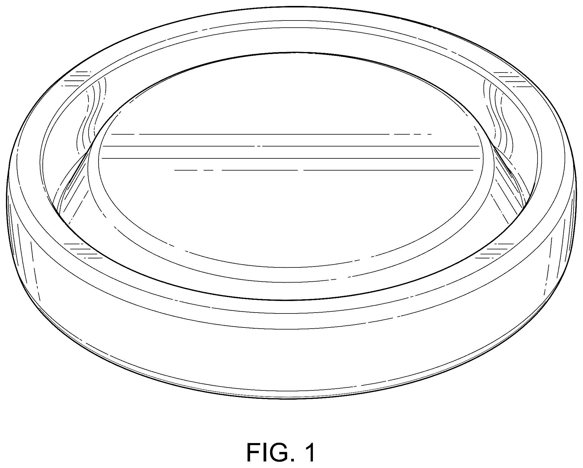 Patent USD1043844 — Toy disc — Figure 1