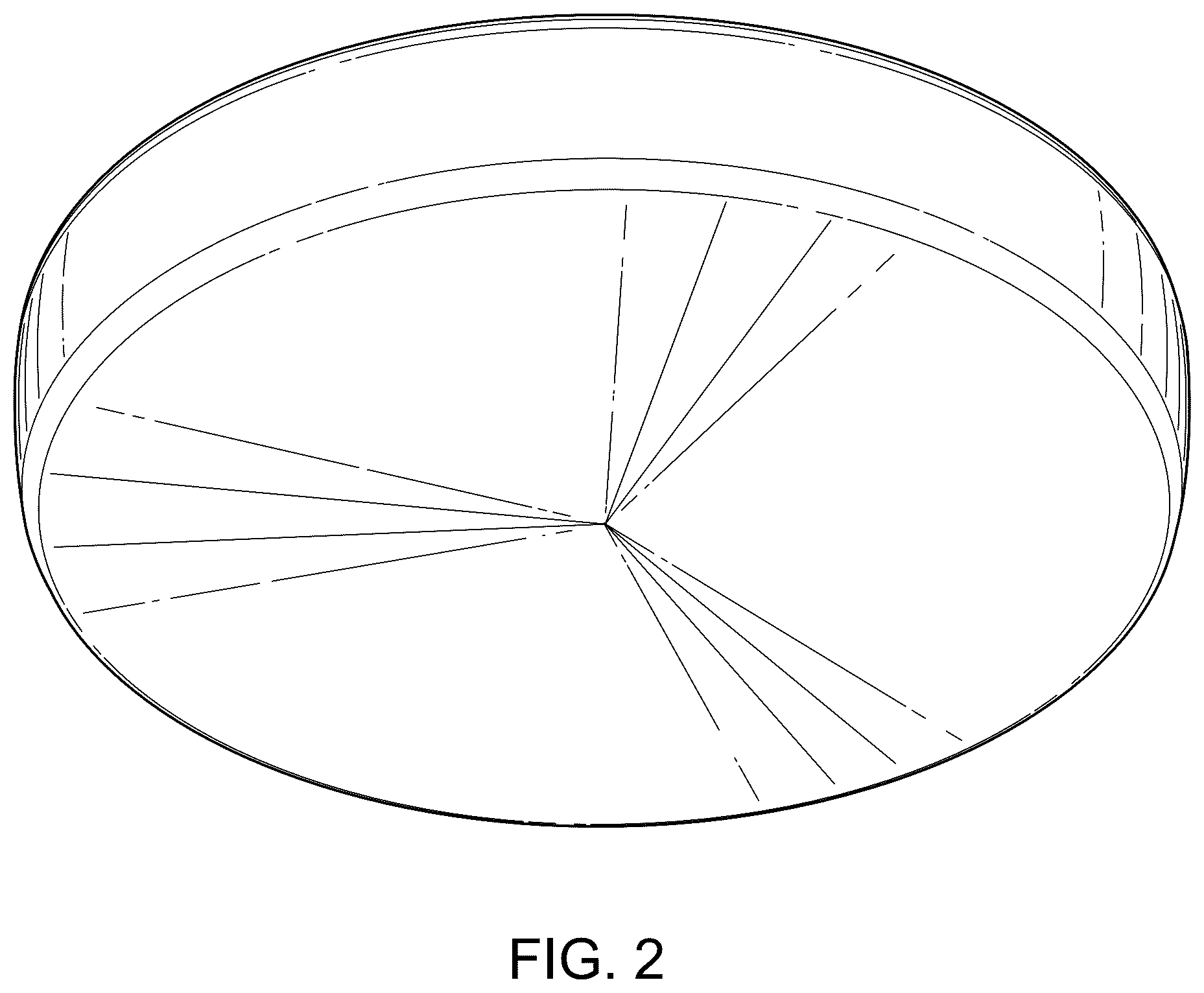 Patent USD1043844 Figure 2 – Toy disc