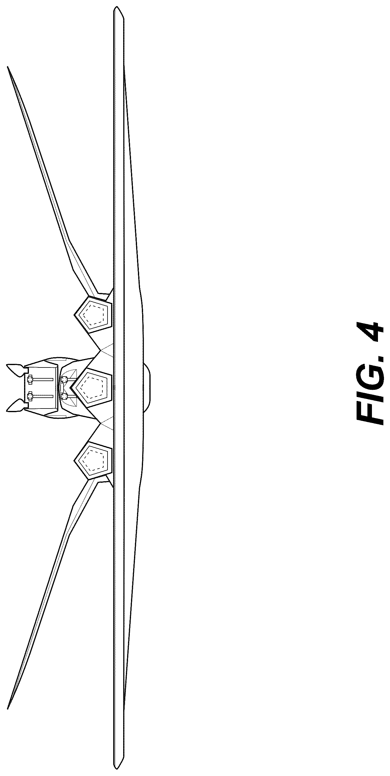 Patent USD1043845 Figure 4 – Plane