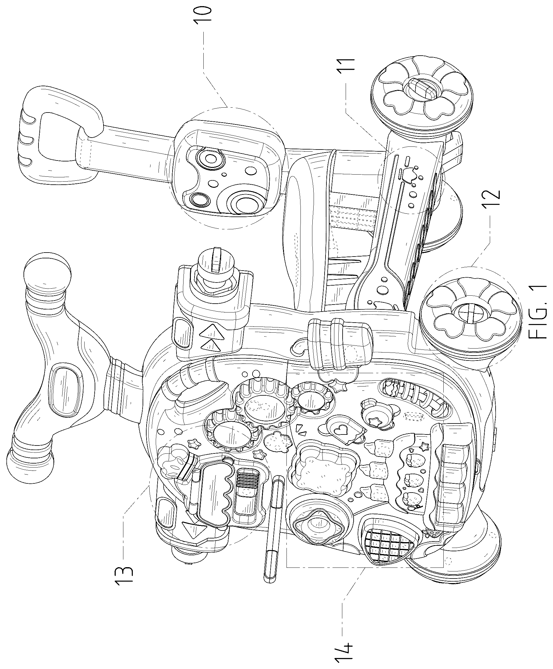 Patent USD1043848 Figure 1 – Toy