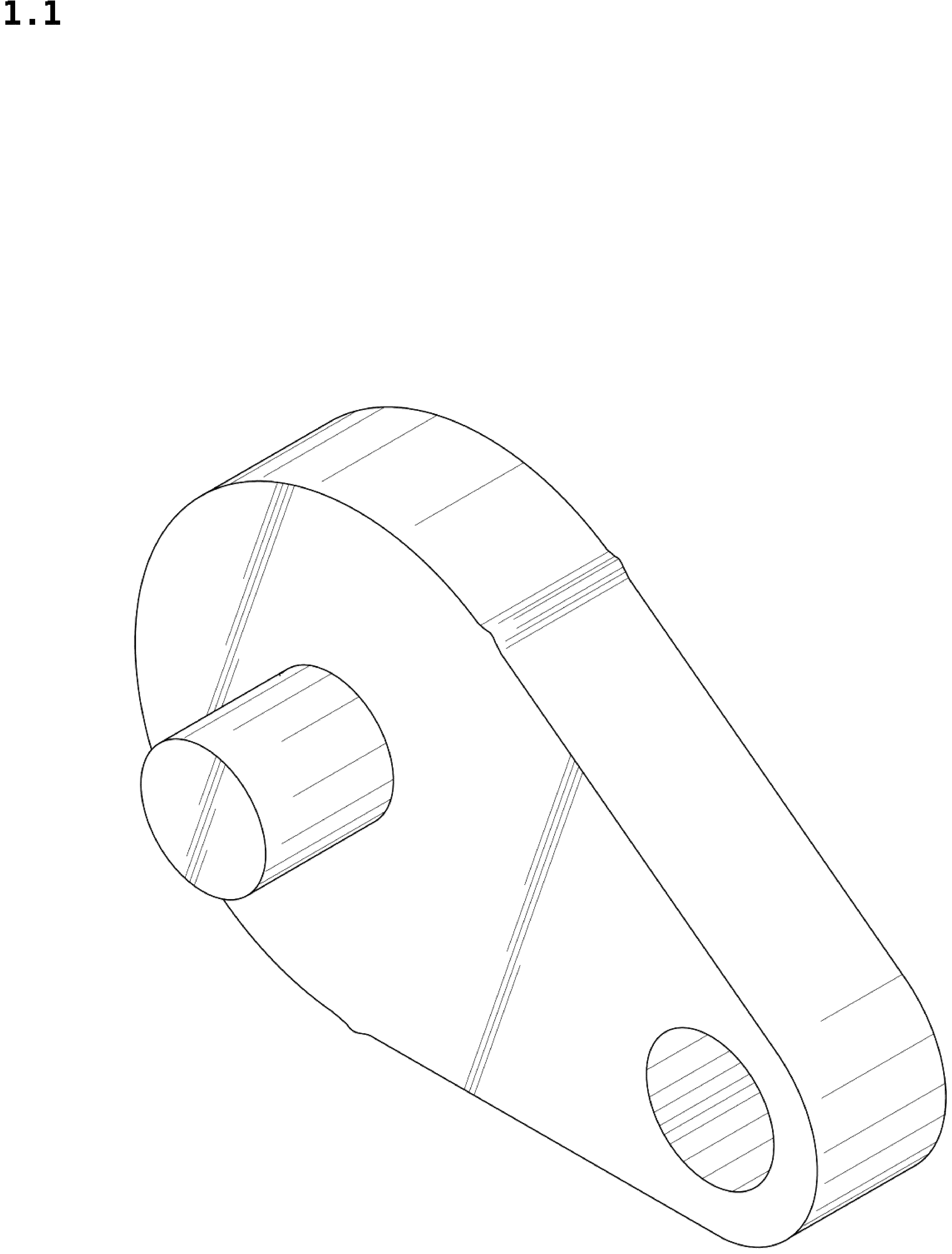 Patent USD1043850 — Toy locking element — Figure 1