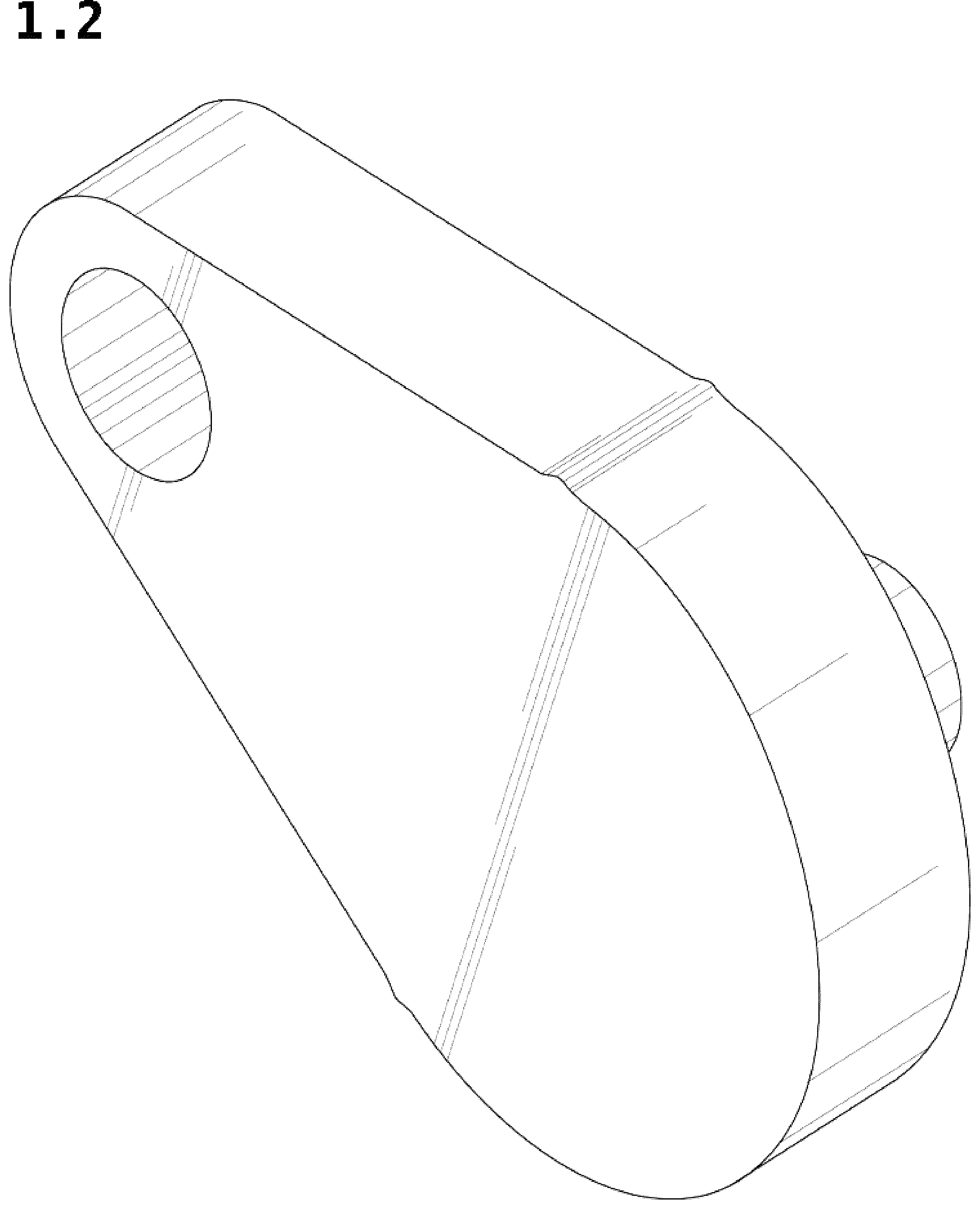 Patent USD1043850 Figure 2 – Toy locking element
