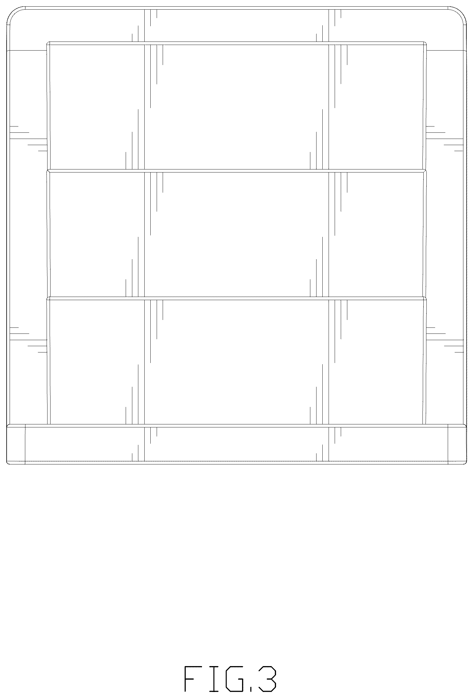 Patent USD1043851 Figure 3 – Staircase building block