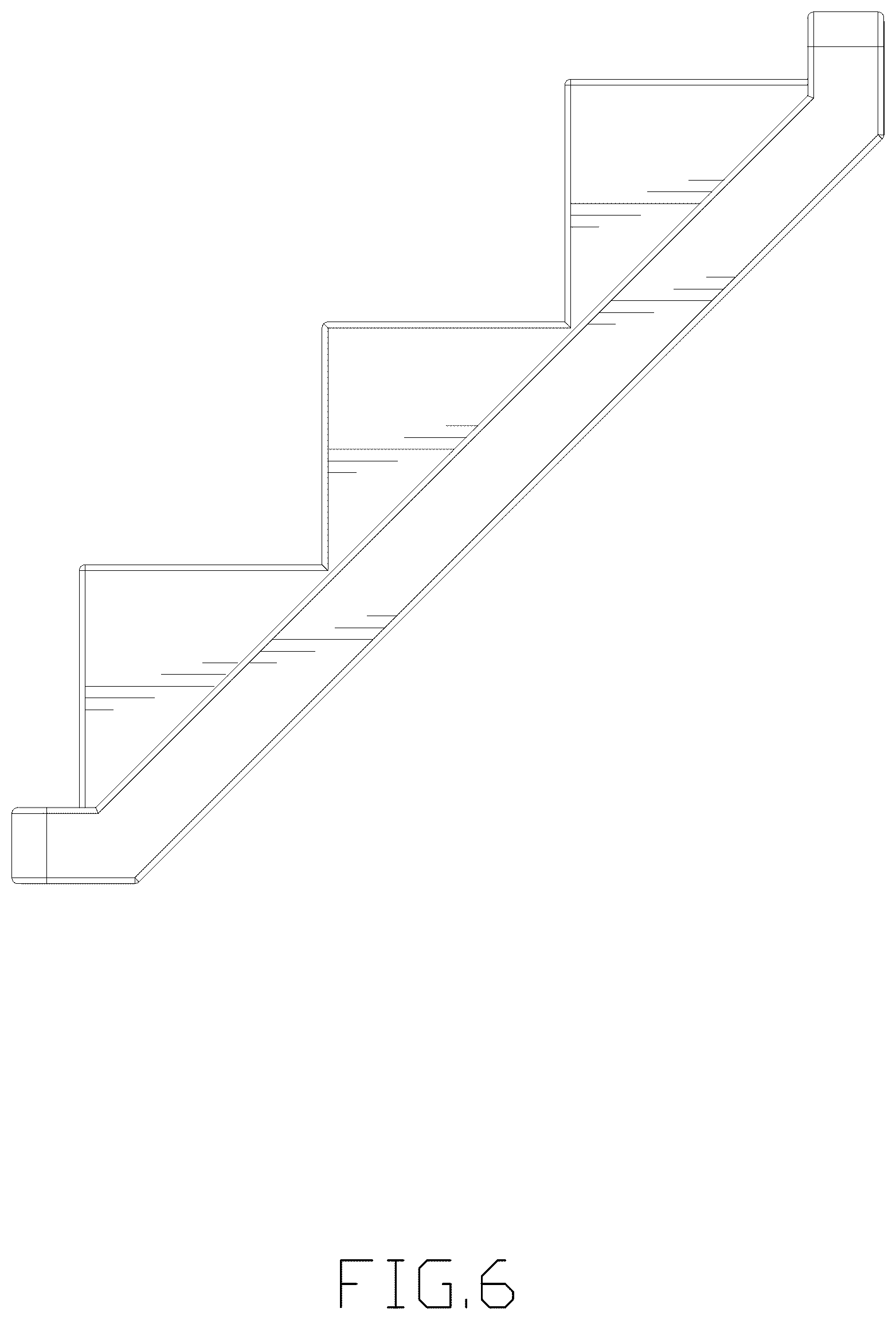 Patent USD1043851 Figure 6 – Staircase building block