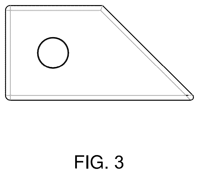 Patent USD1043852 Figure 3 – Building block from a toy building set