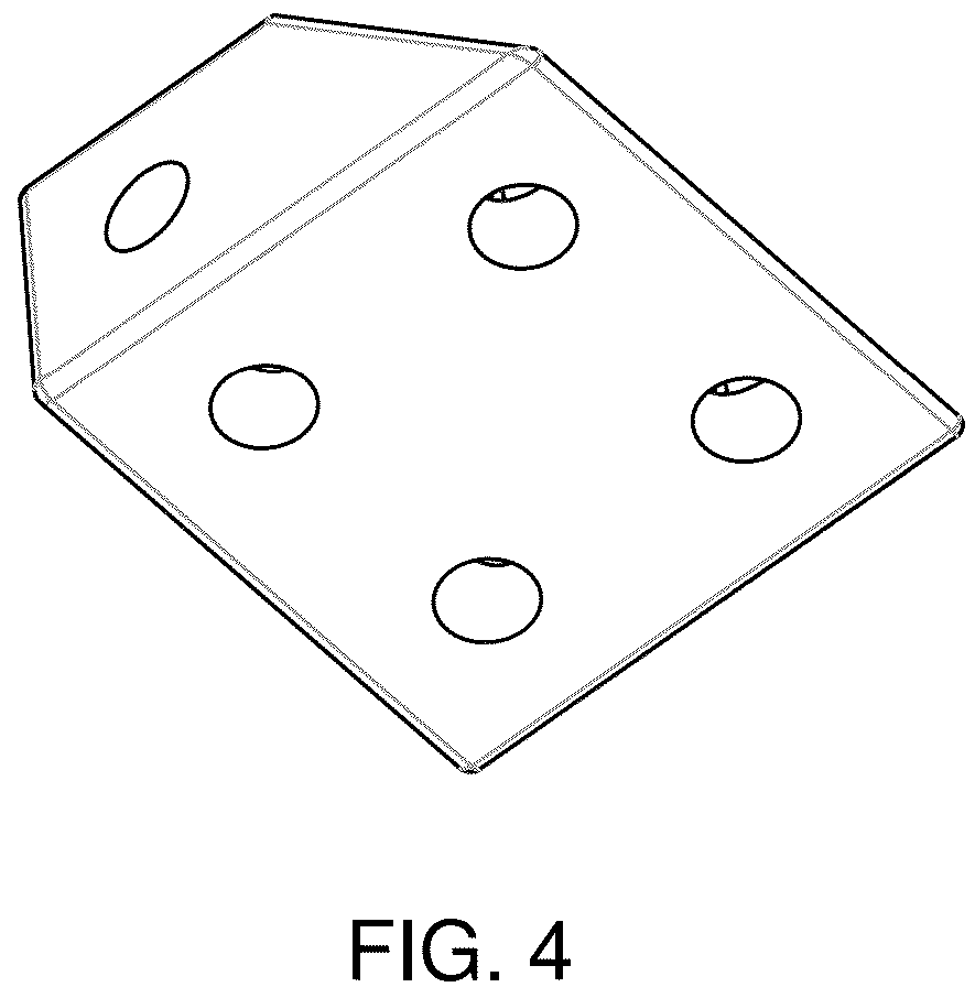 Patent USD1043852 Figure 4 – Building block from a toy building set