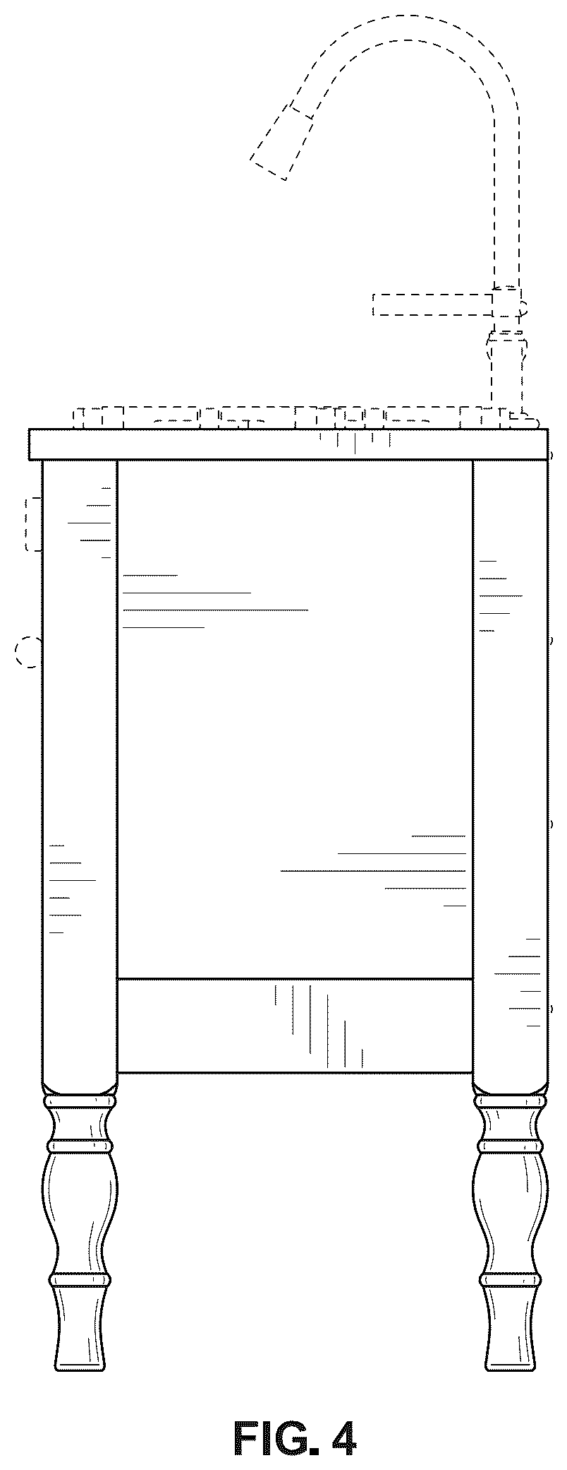 Patent USD1043854 Figure 4 – Play kitchen