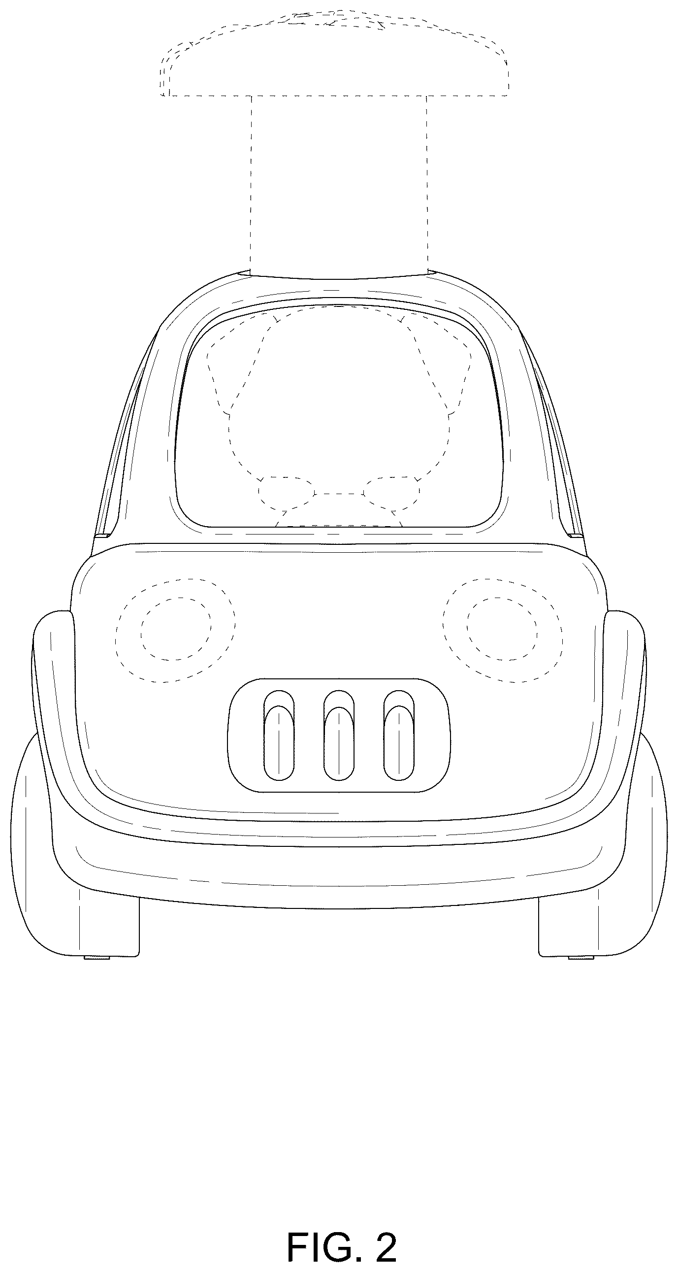 Patent USD1043856 Figure 2 – Animal car toy