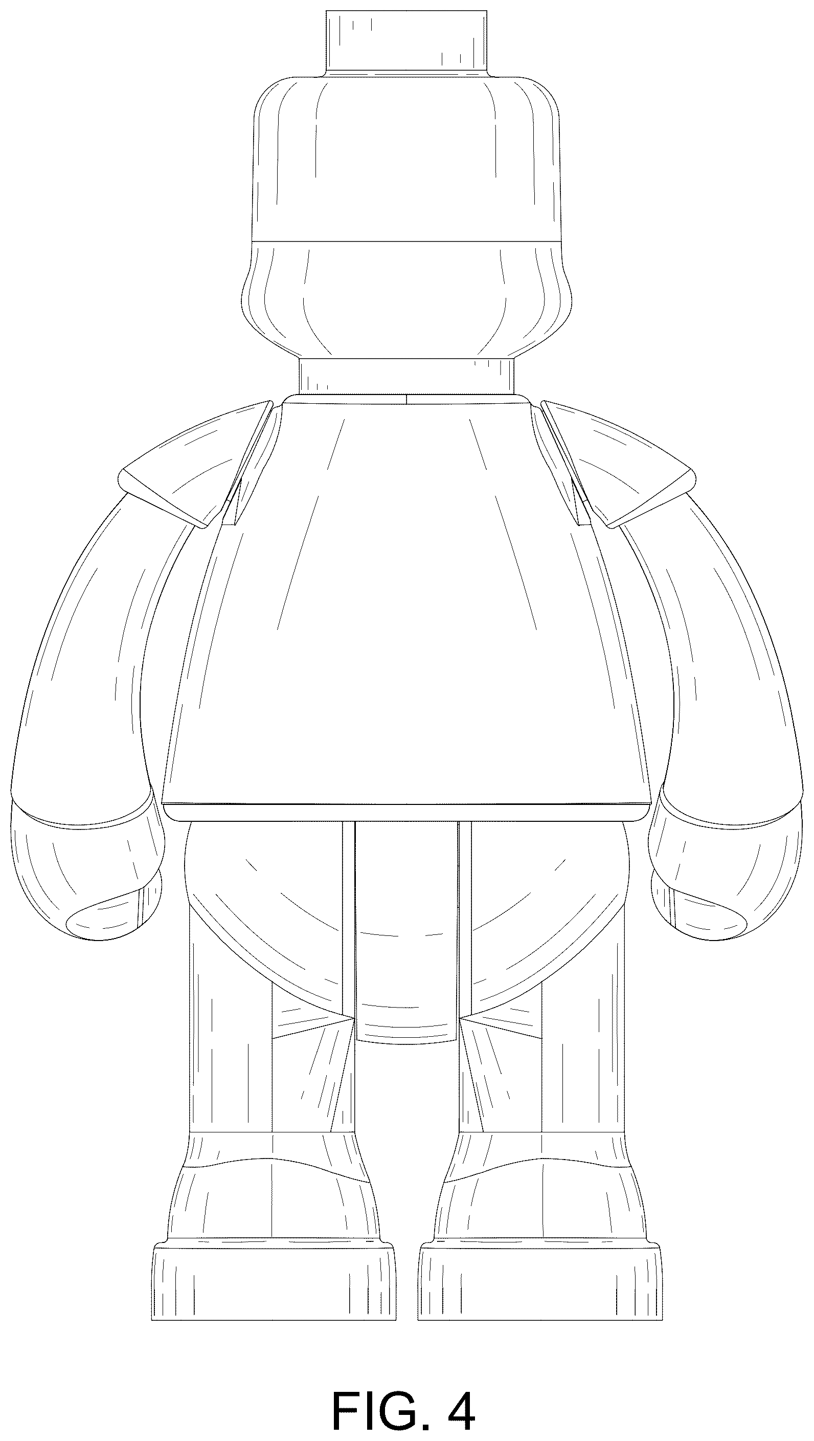 Patent USD1043862 Figure 4 – Toy building block