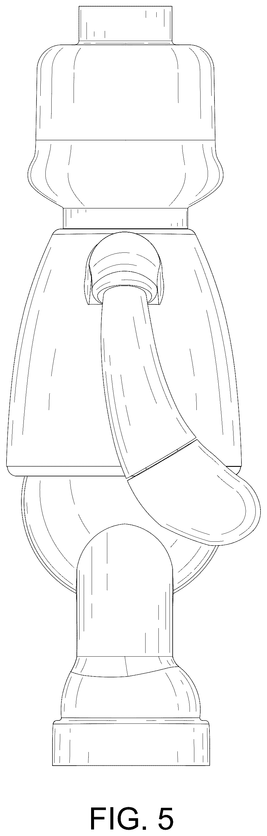Patent USD1043862 Figure 5 – Toy building block