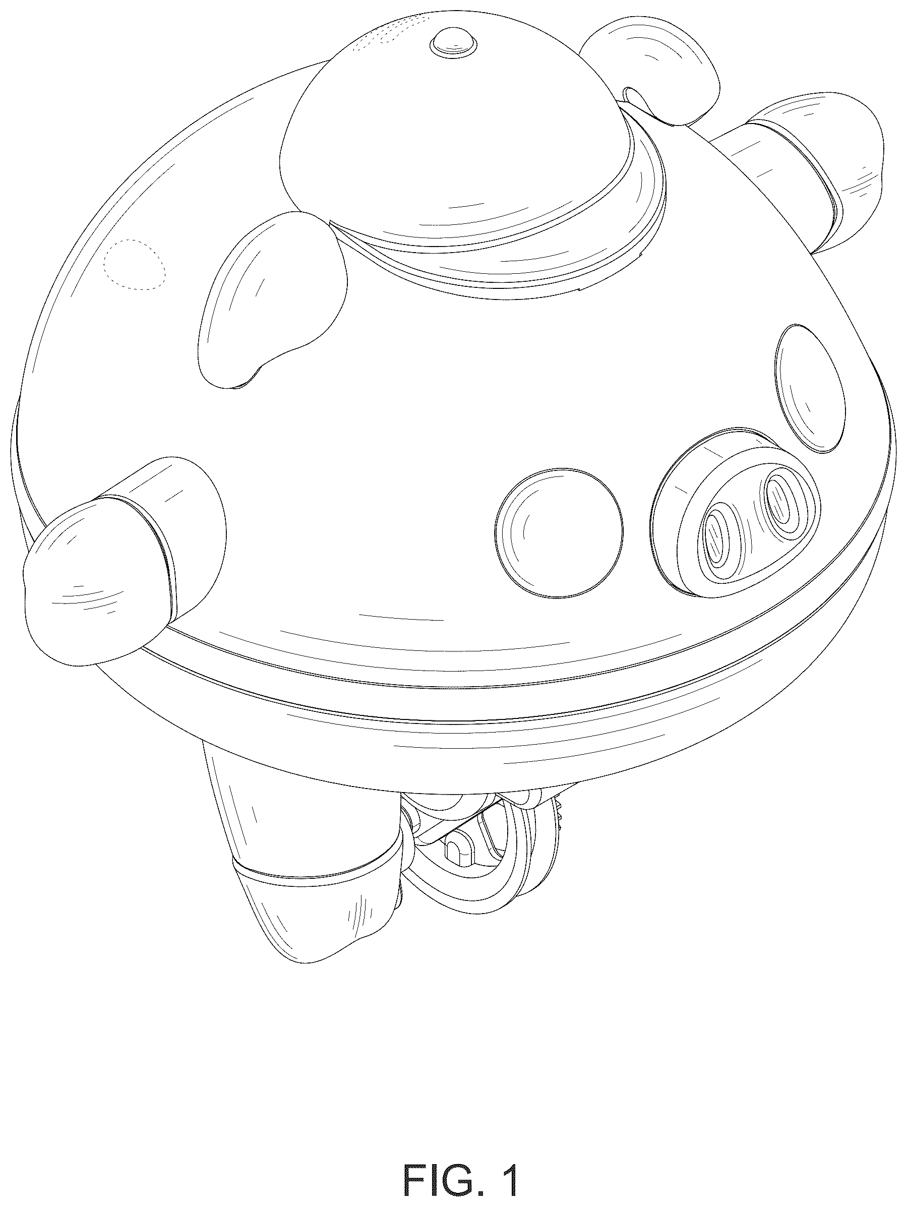Patent USD1043863 Figure 1 – Balancing toy