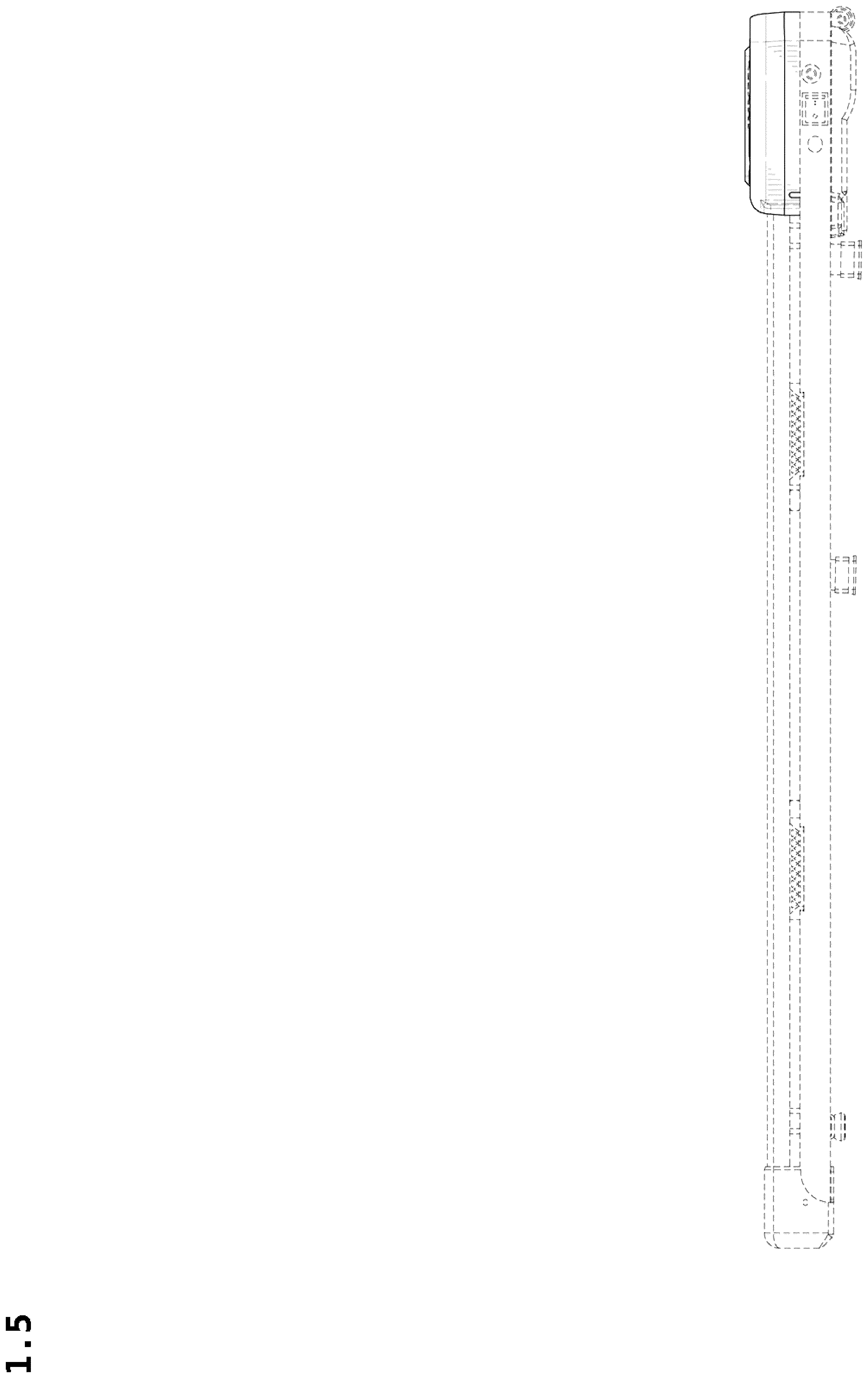 Patent USD1043864 Figure 5 – Treadmill
