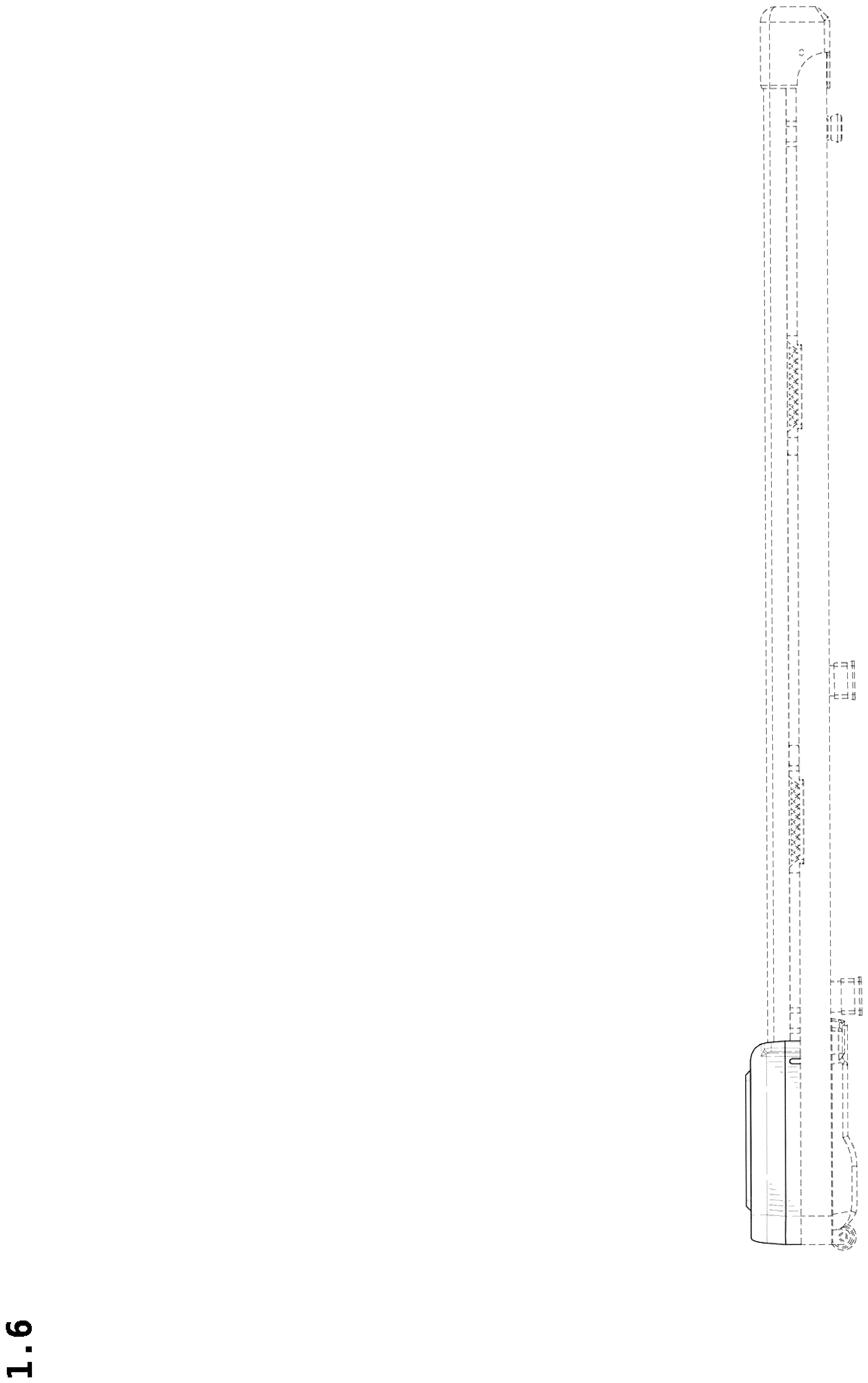 Patent USD1043864 Figure 6 – Treadmill