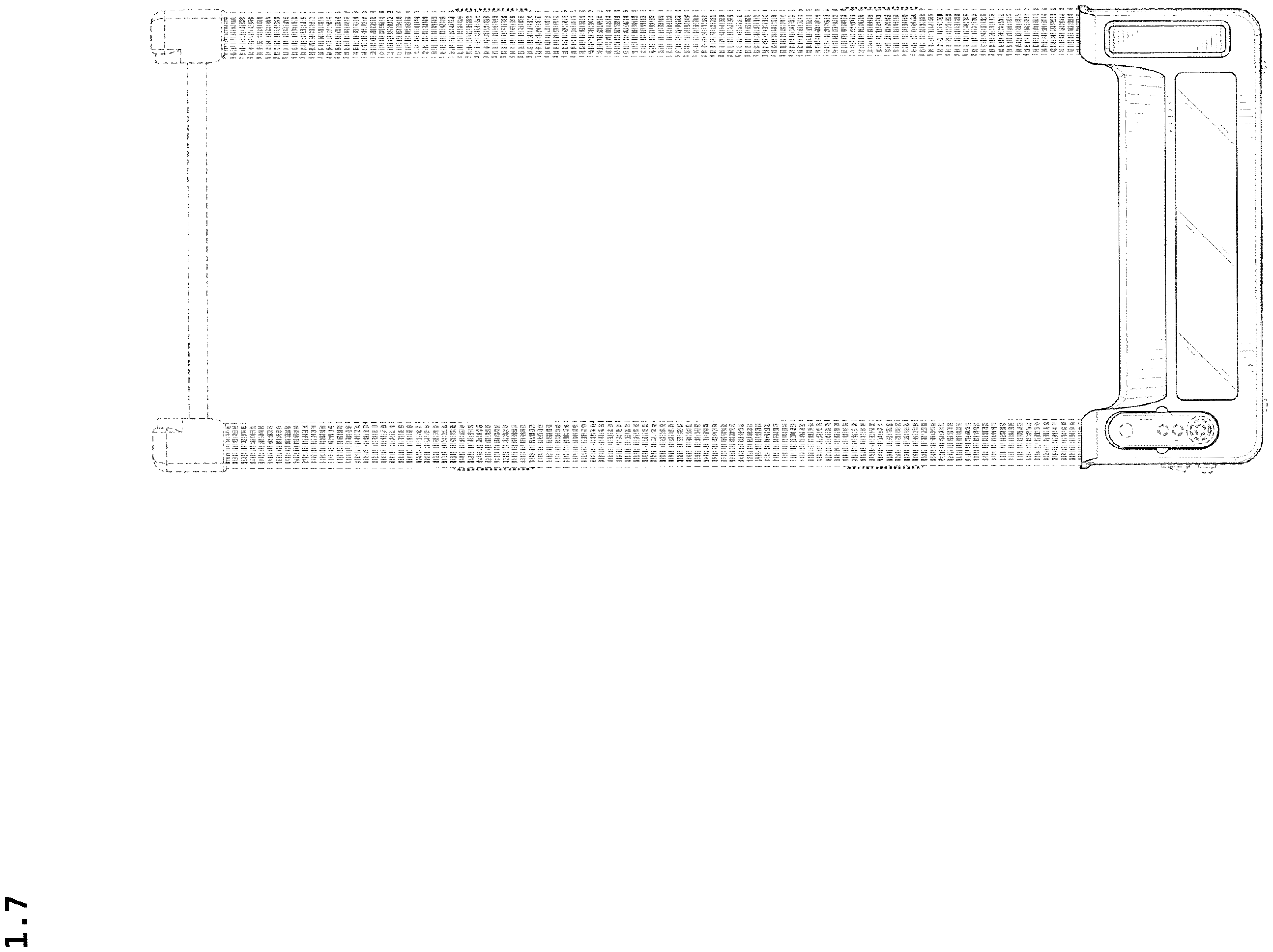 Patent USD1043864 Figure 7 – Treadmill