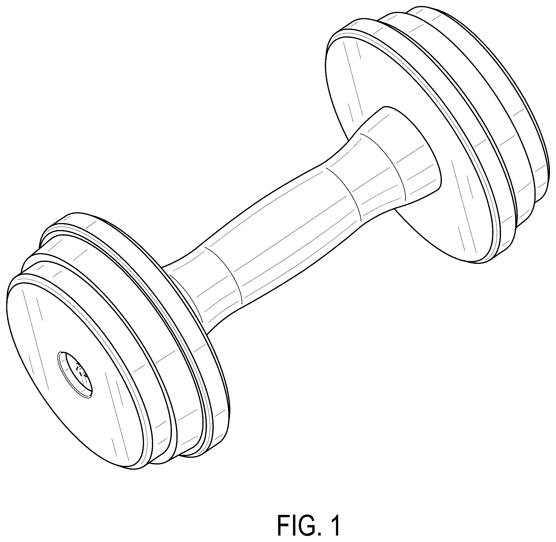 Patent USD1043866 — Weight — Figure 1