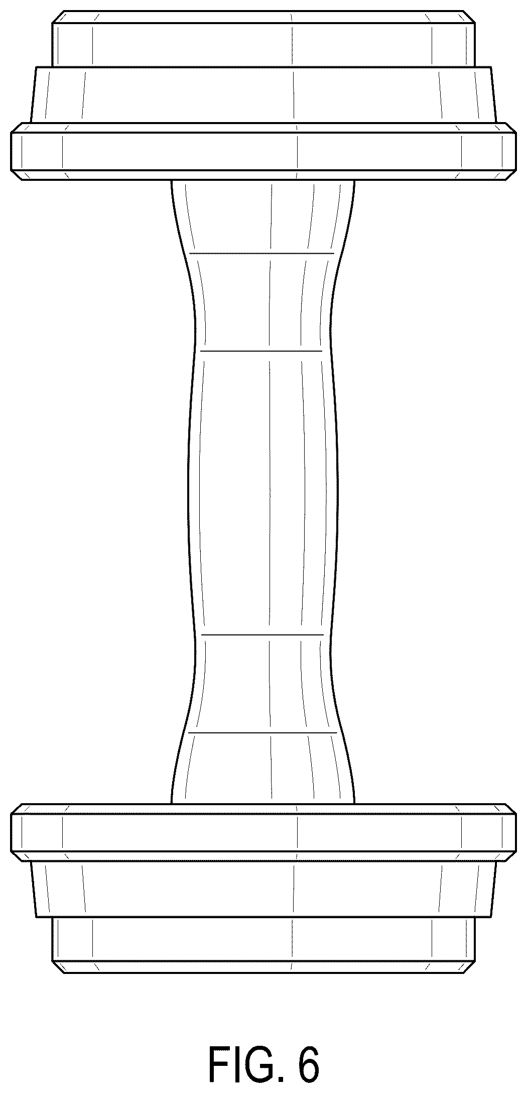 Patent USD1043866 Figure 6 – Weight