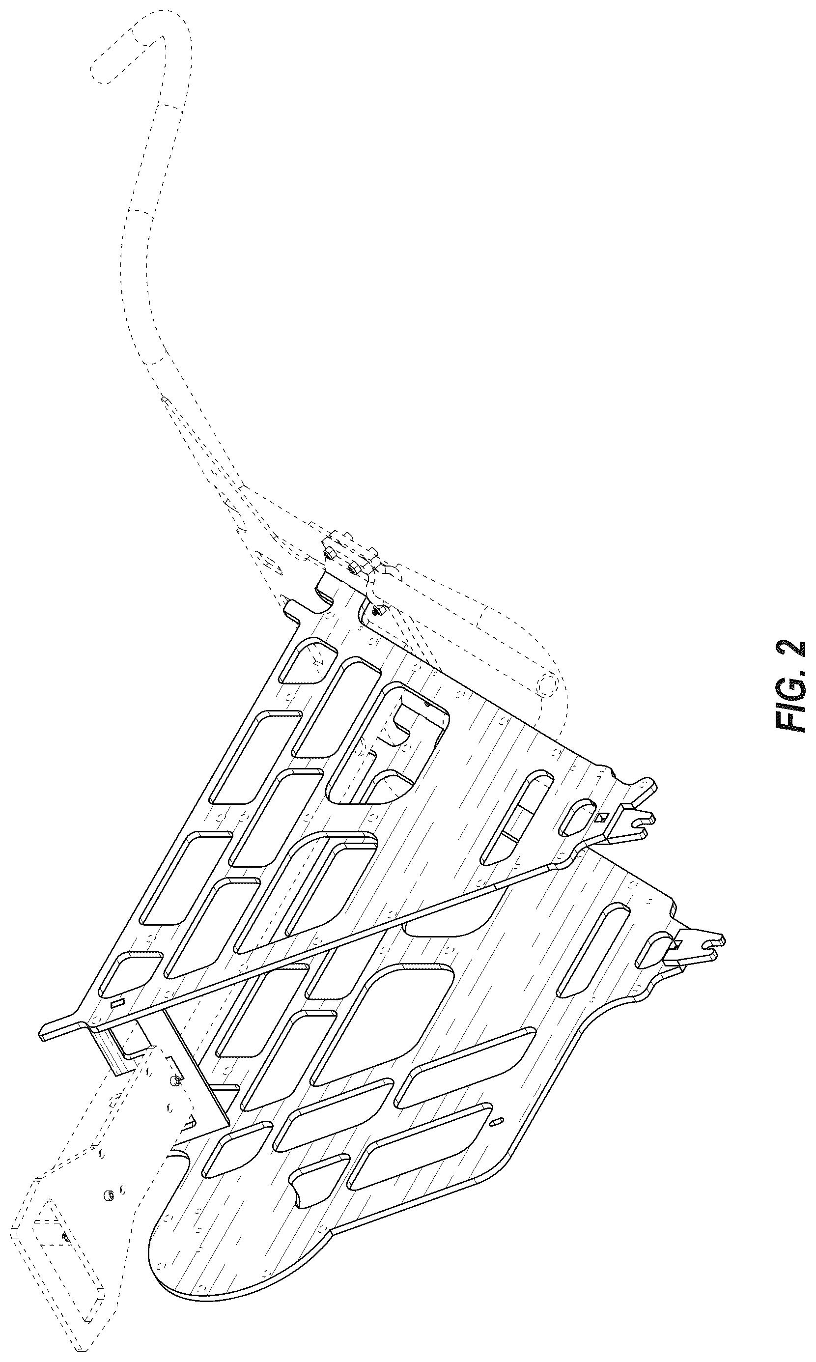 Patent USD1043869 Figure 2 – Weight bearing device