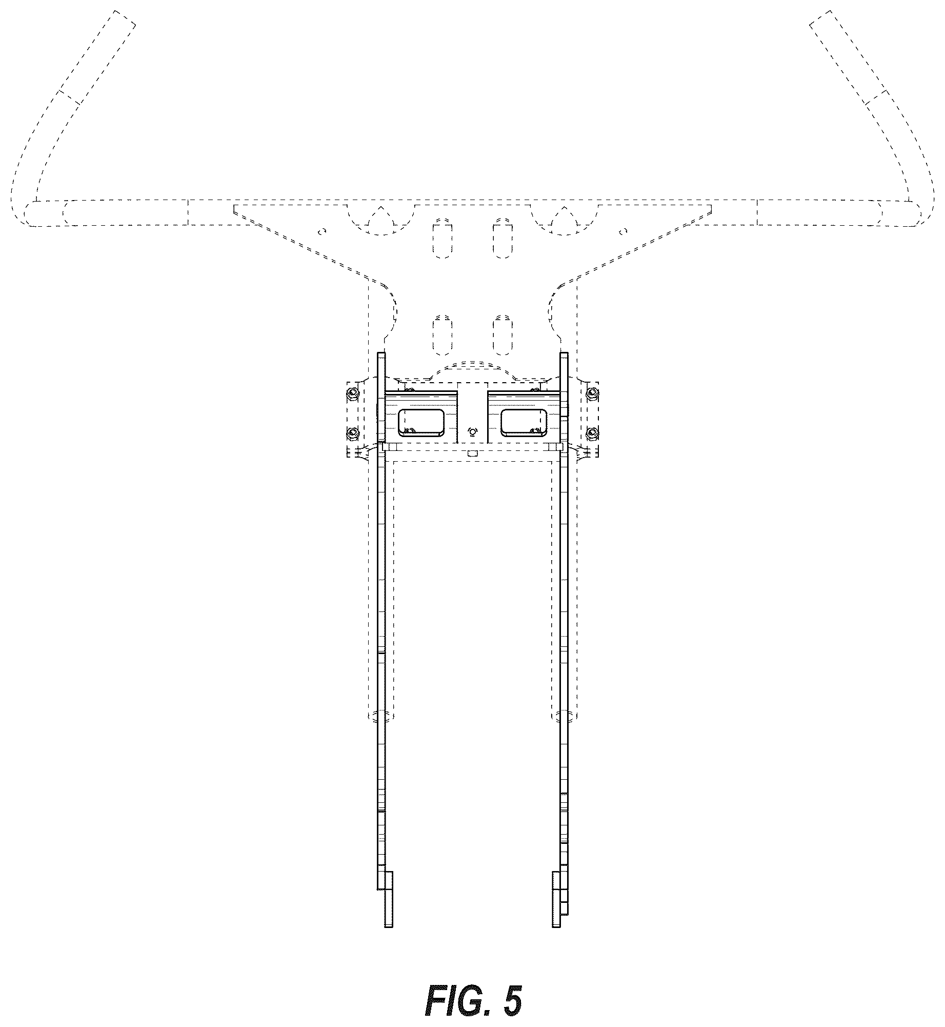 Patent USD1043869 Figure 5 – Weight bearing device