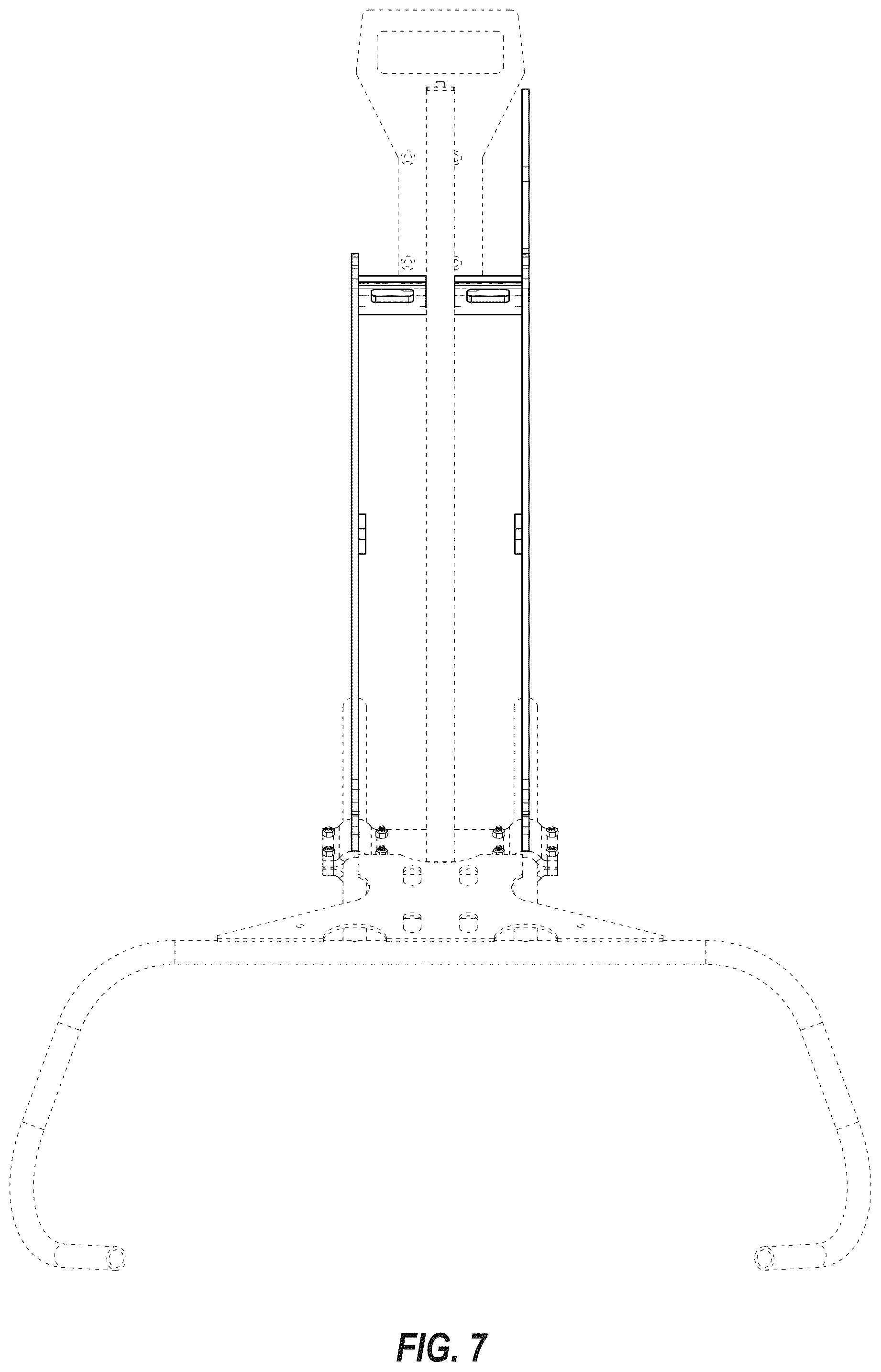 Patent USD1043869 Figure 7 – Weight bearing device