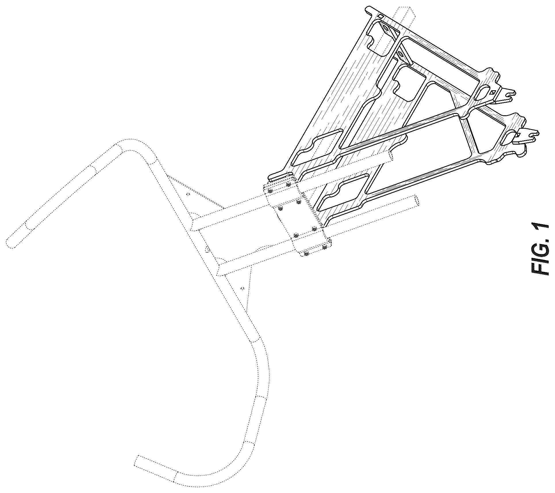 Patent USD1043870 Figure 1 – Weight bearing device