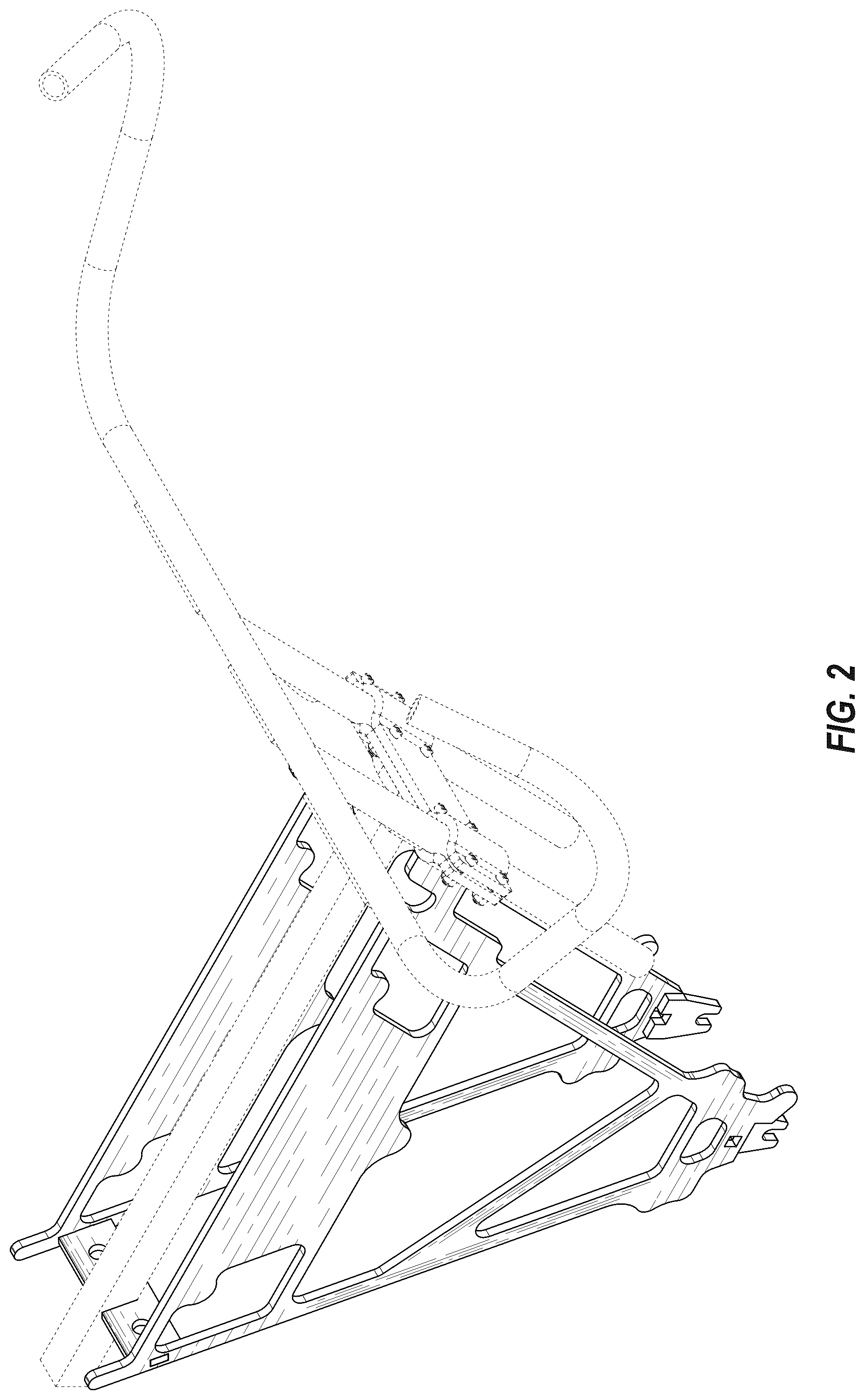 Patent USD1043870 Figure 2 – Weight bearing device