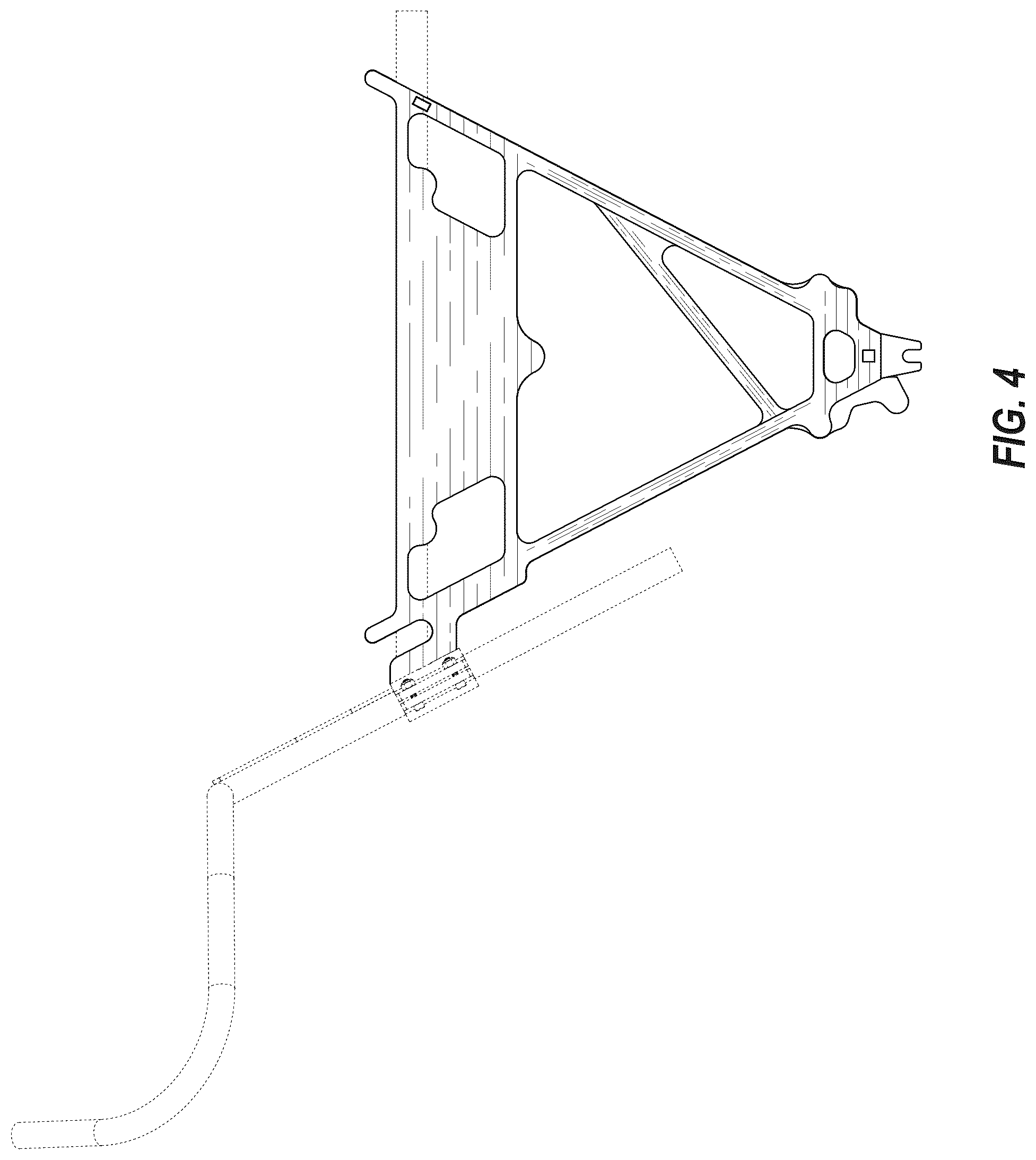 Patent USD1043870 Figure 4 – Weight bearing device