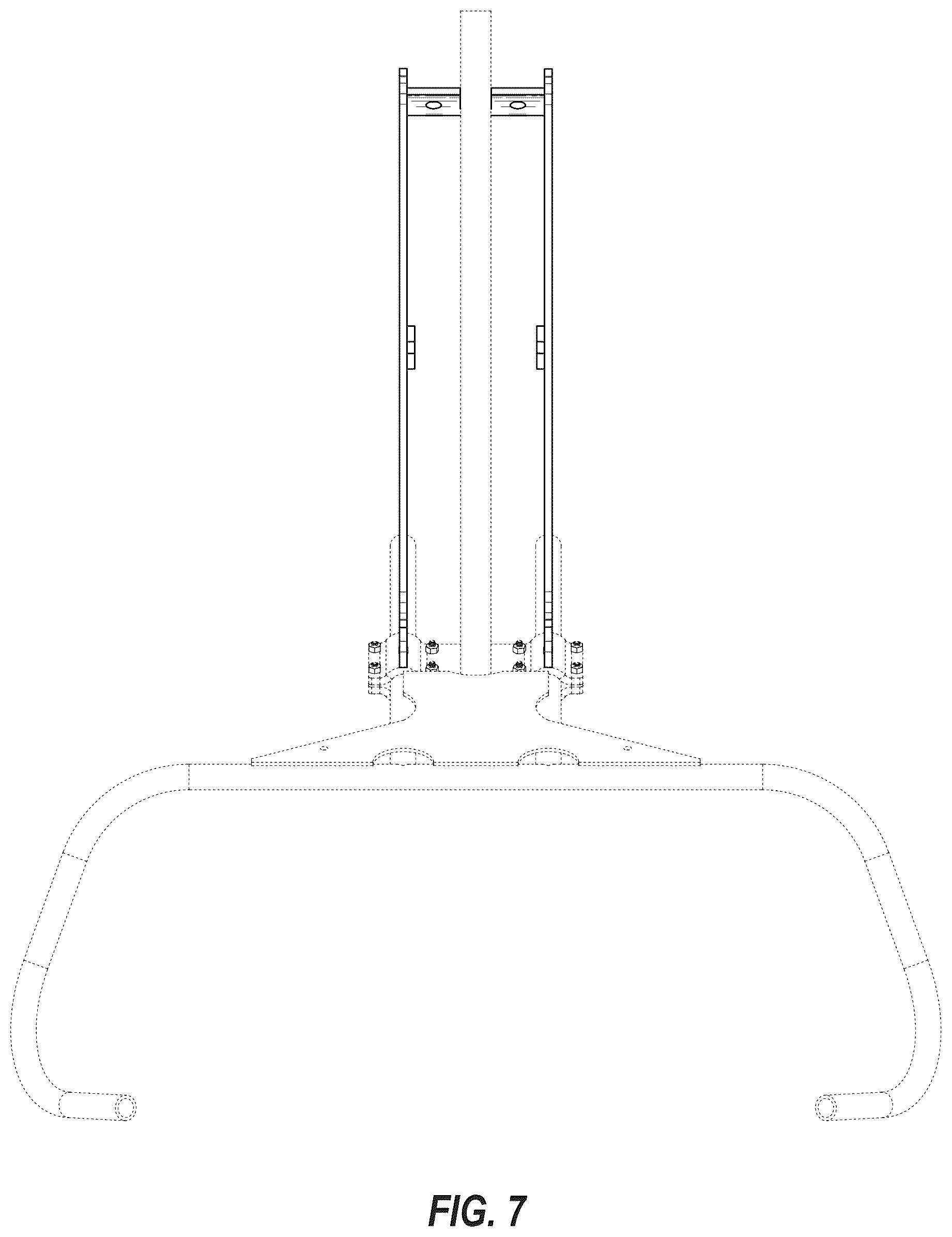 Patent USD1043870 Figure 7 – Weight bearing device