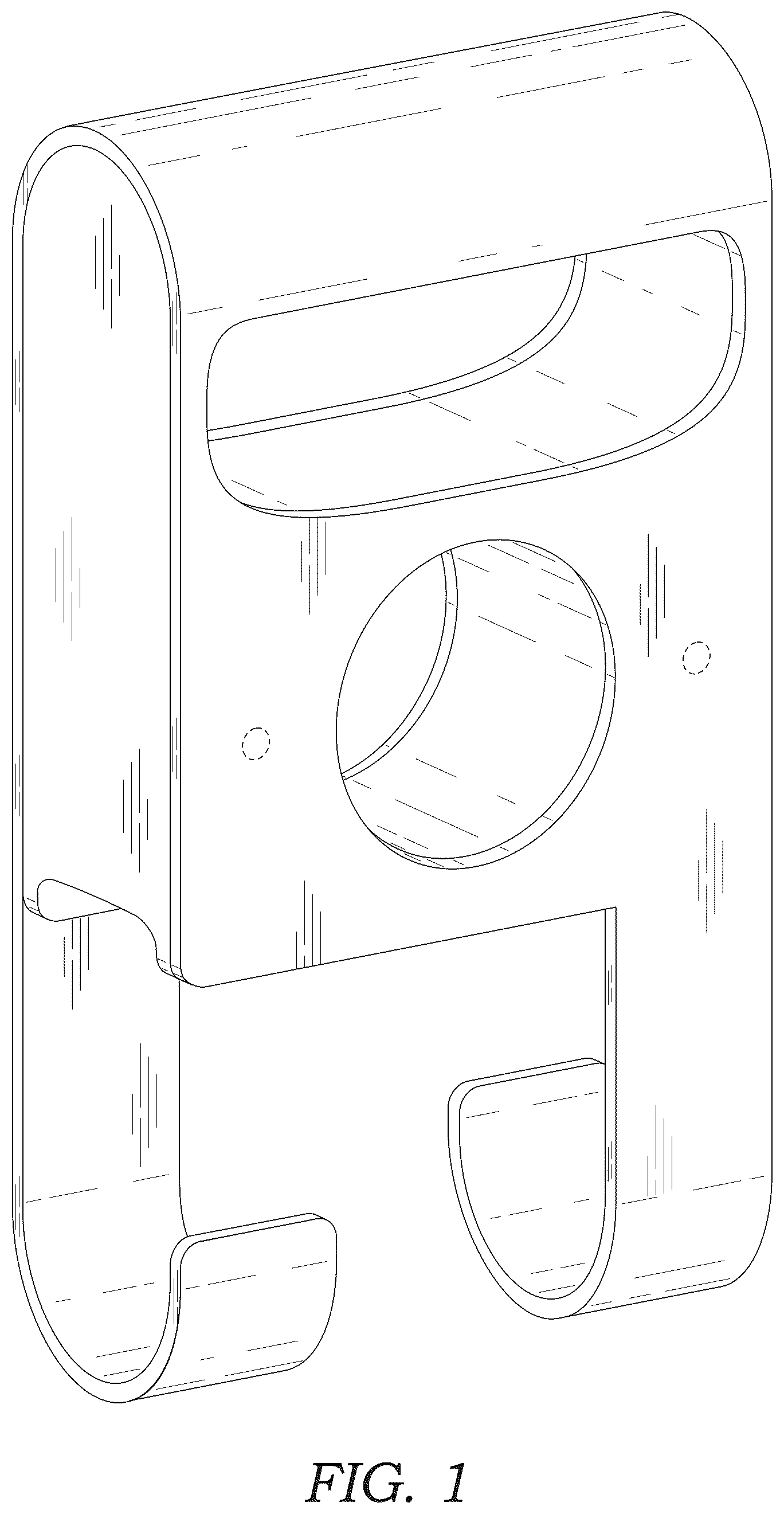 Patent USD1043872 Figure 1 – Weight training accessory