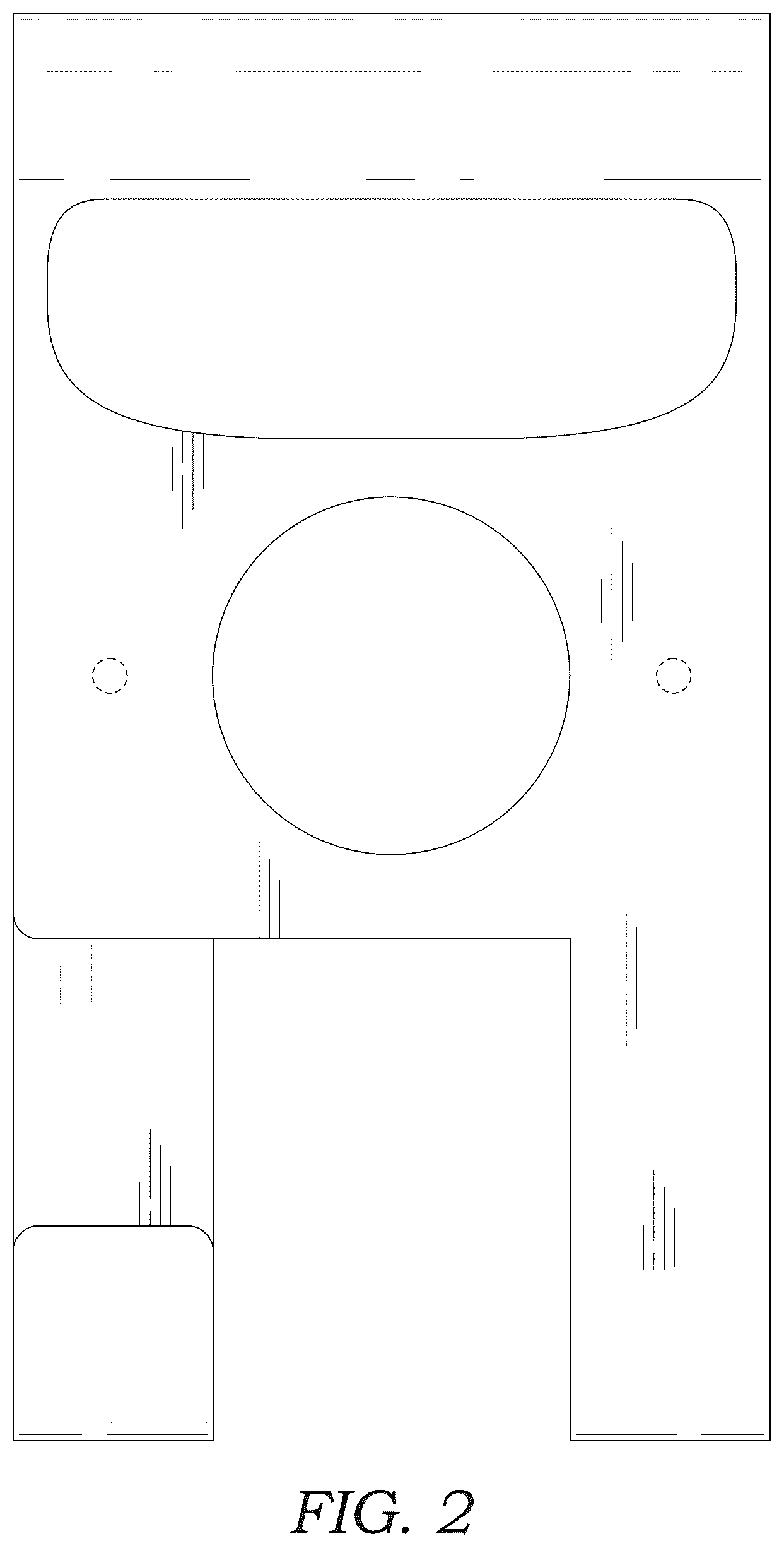 Patent USD1043872 Figure 2 – Weight training accessory