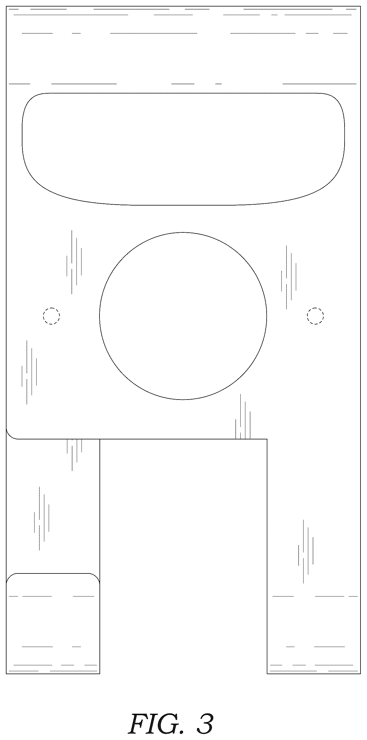 Patent USD1043872 Figure 3 – Weight training accessory