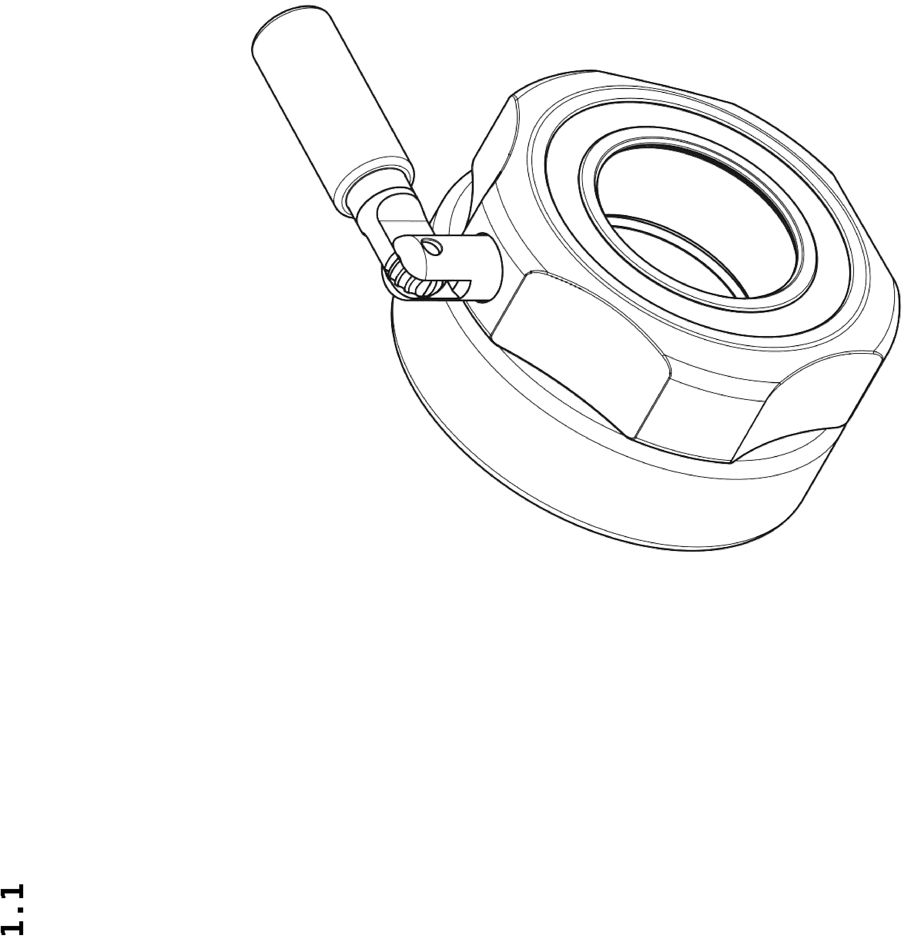 Patent USD1043874 Figure 1 – Part of exercising equipment