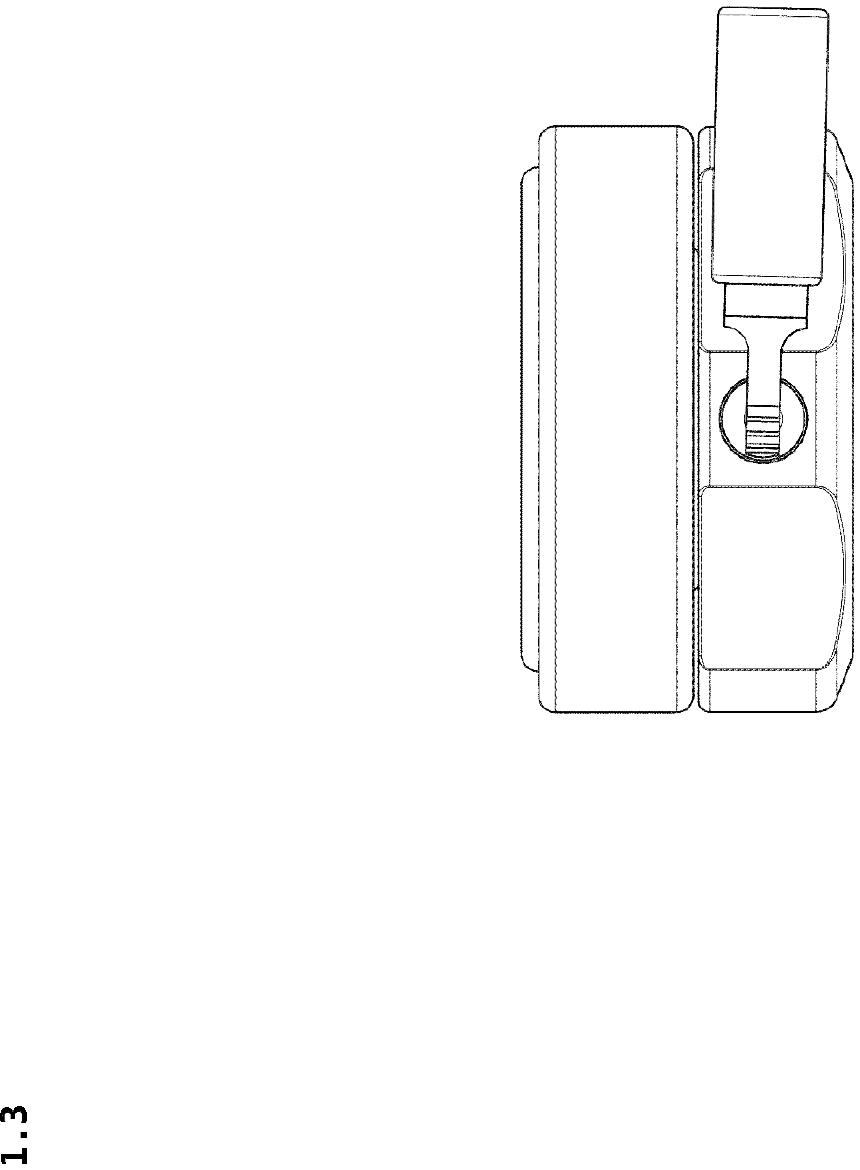 Patent USD1043874 Figure 3 – Part of exercising equipment