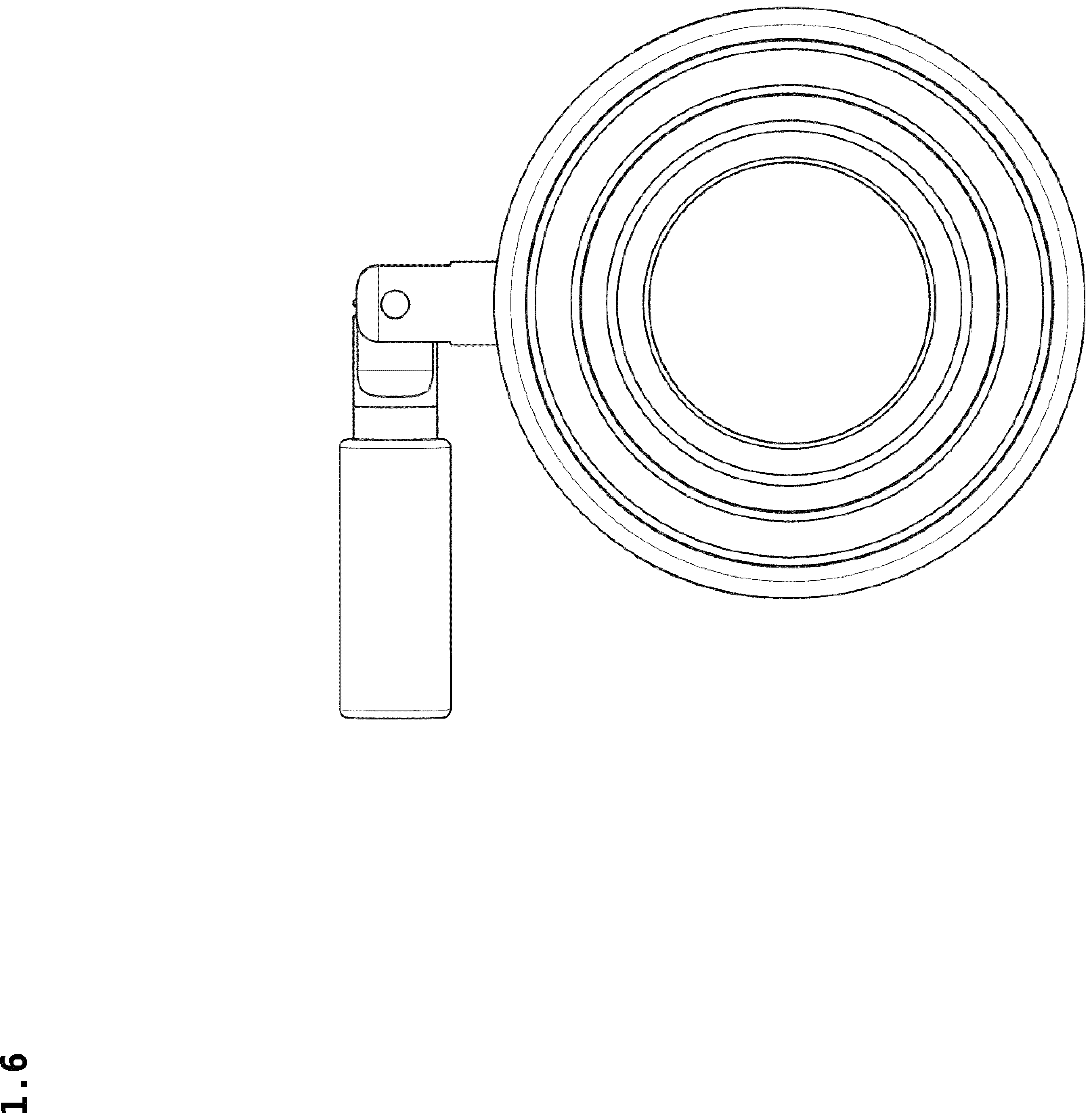 Patent USD1043874 Figure 6 – Part of exercising equipment