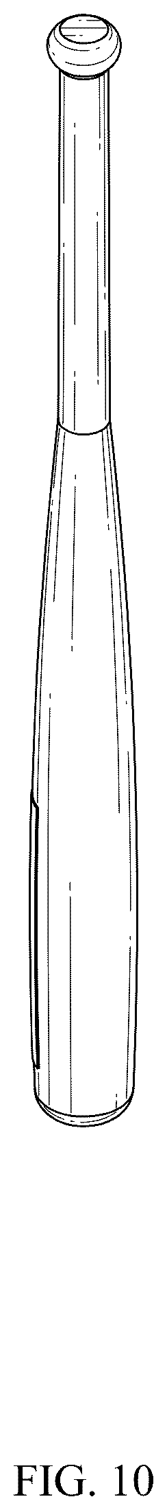 Patent USD1043876 Figure 10 – Ball bat display