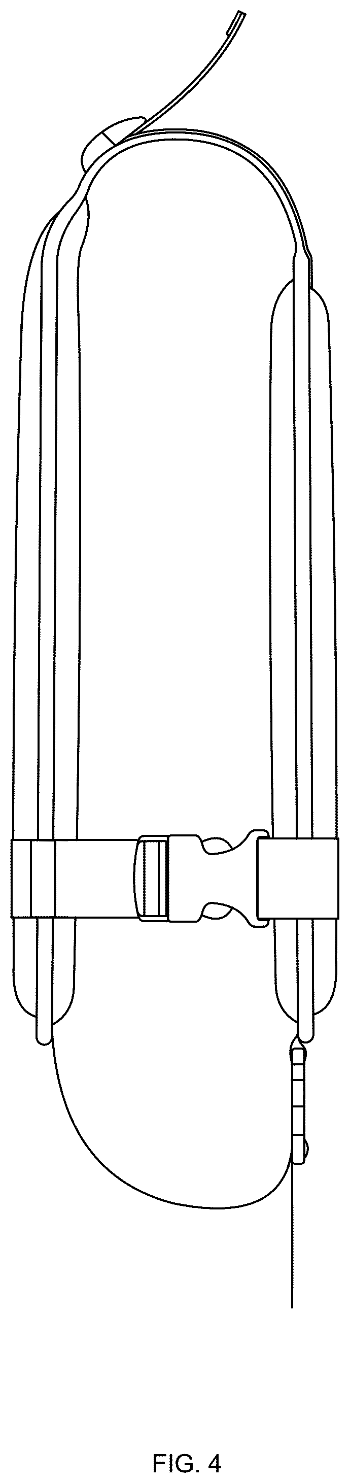 Patent USD1043882 Figure 4 – Swim vest